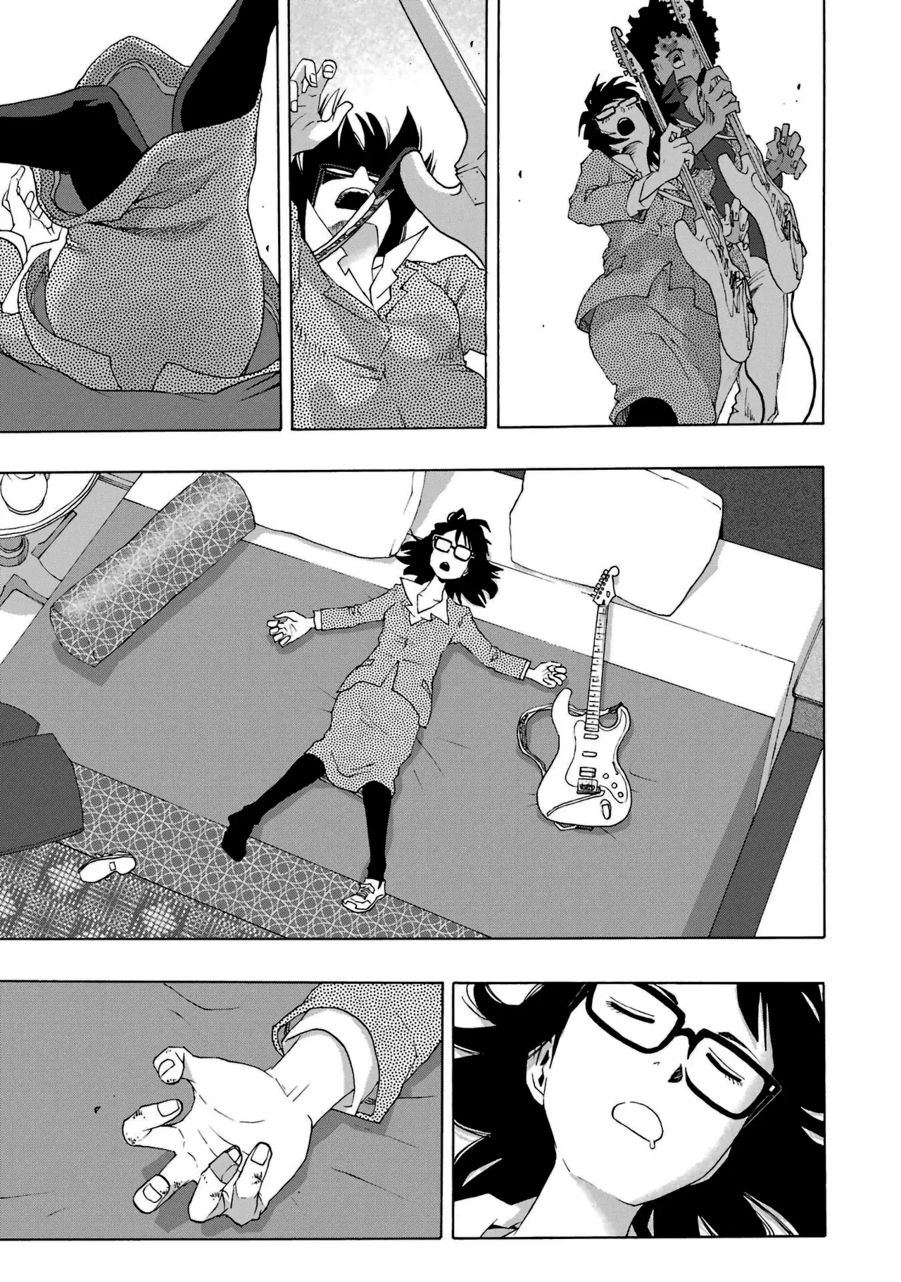 Shiori Experience: Jimi na Watashi to Hen na Oji-san Capitulo 82: Demonios de la música página 34