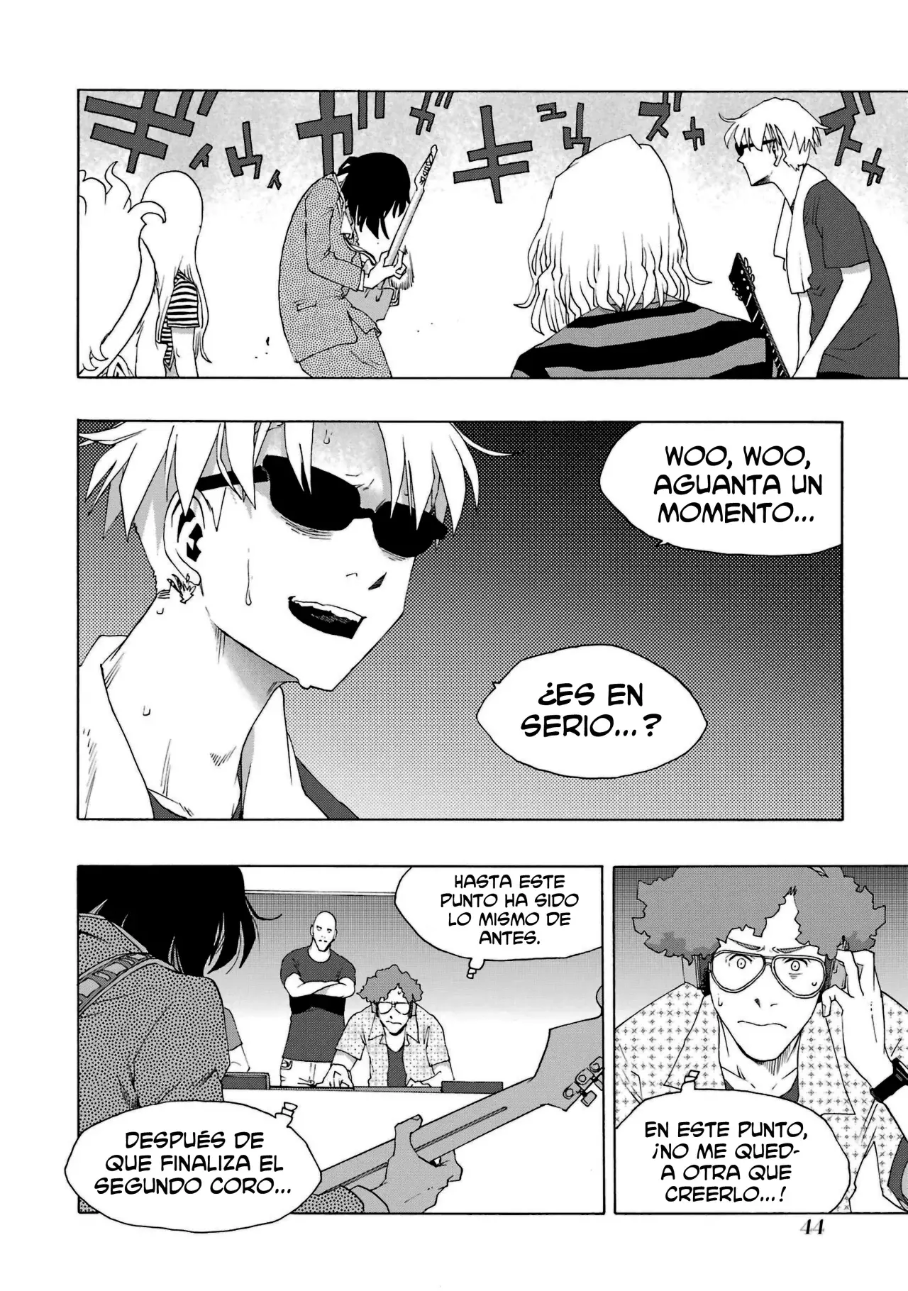 Shiori Experience: Jimi na Watashi to Hen na Oji-san Capitulo 82: Demonios de la música página 43