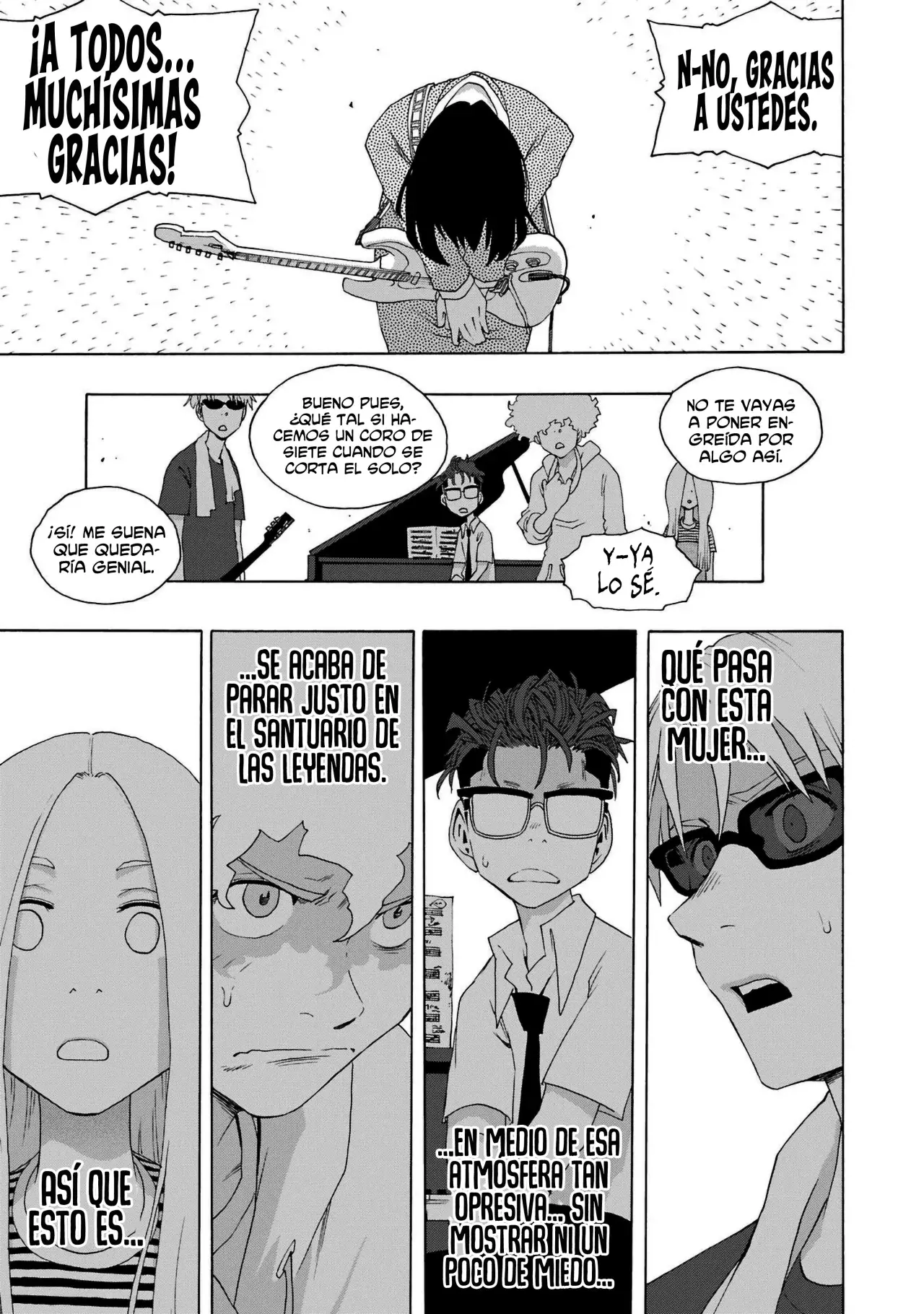 Shiori Experience: Jimi na Watashi to Hen na Oji-san Capitulo 82: Demonios de la música página 51