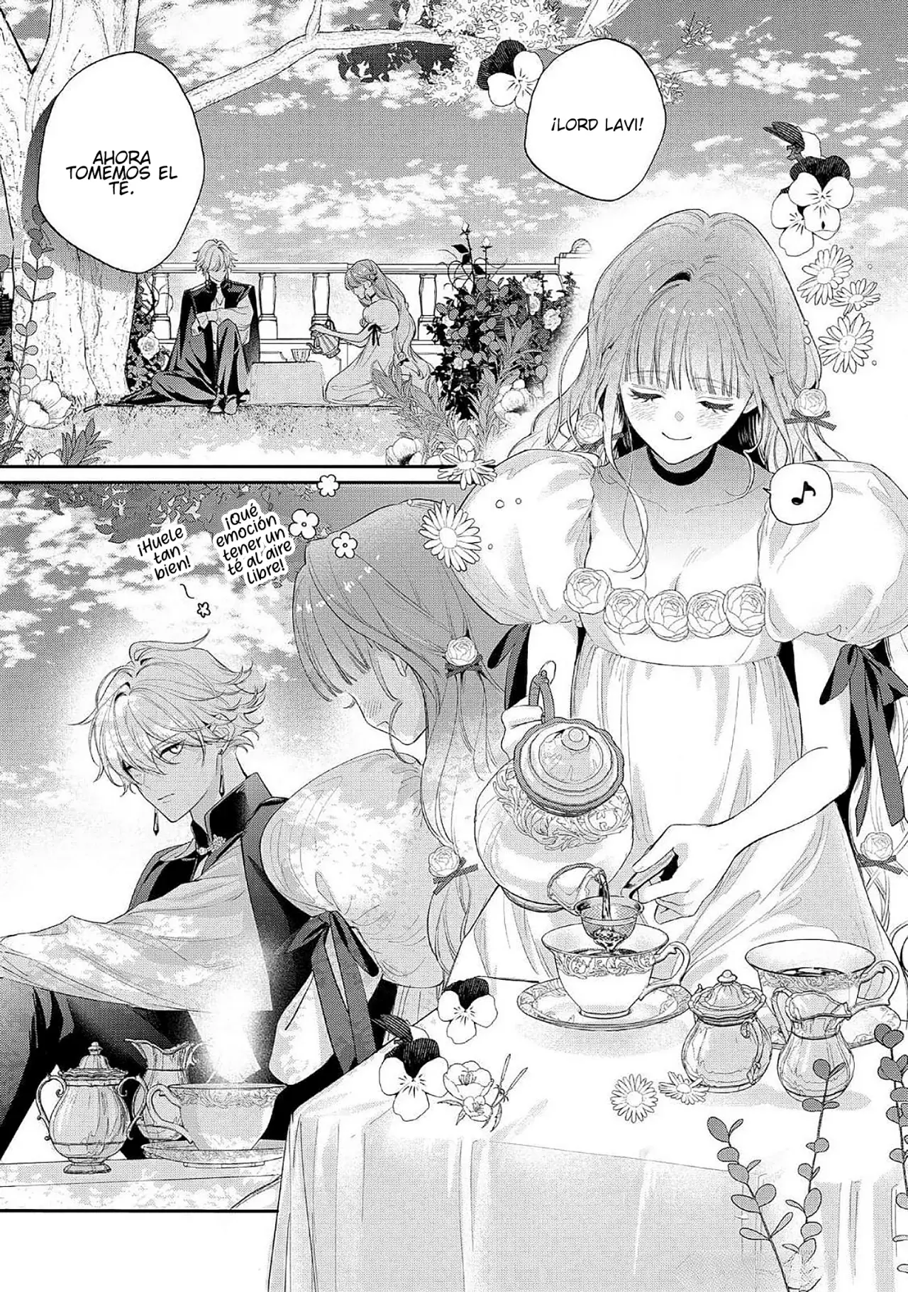Hana himeru kimi no meteor Capitulo 12: Jardín de Elpis página 18