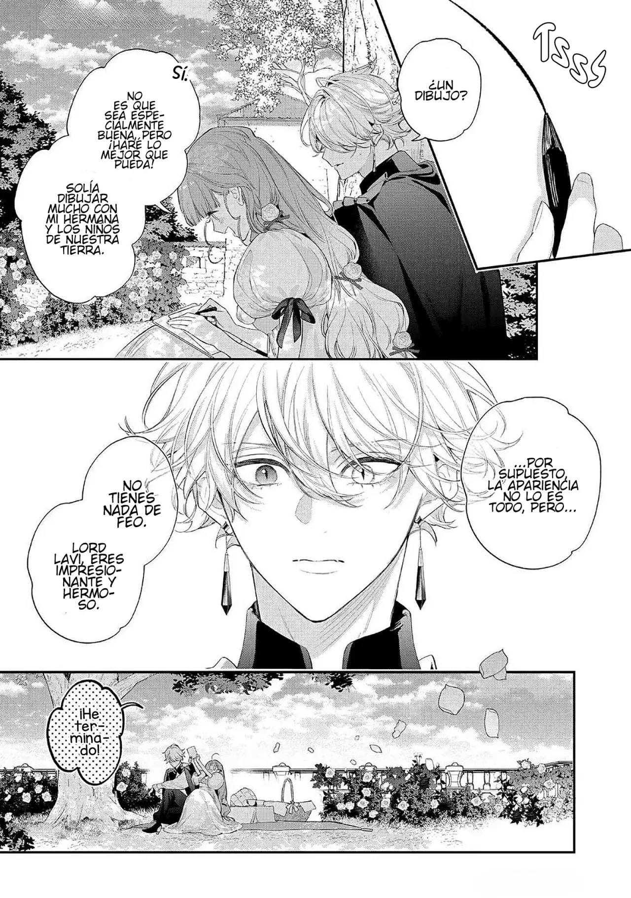 Hana himeru kimi no meteor Capitulo 12: Jardín de Elpis página 24