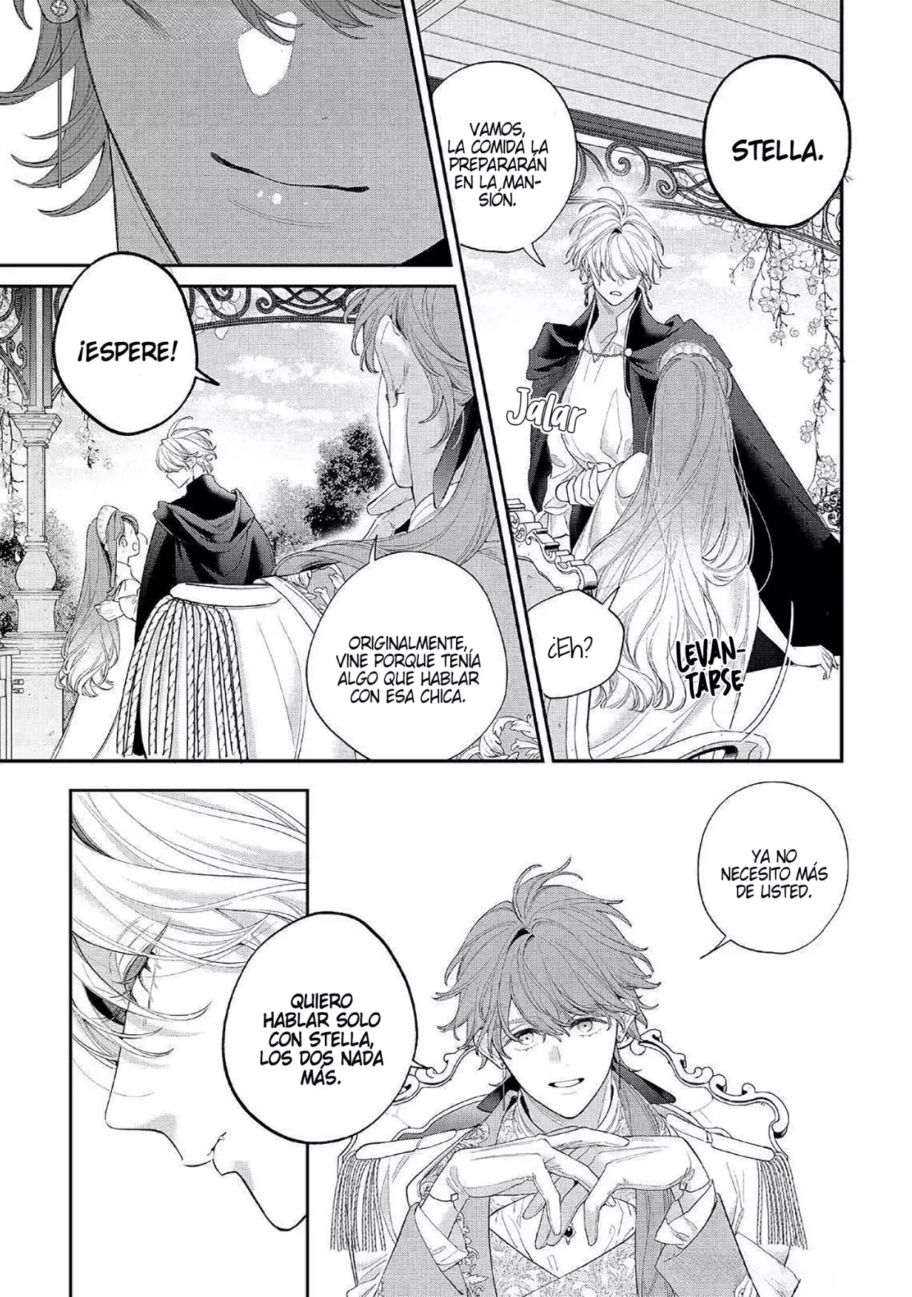 Hana himeru kimi no meteor Capitulo 19: La frontera del viaje estelar página 14