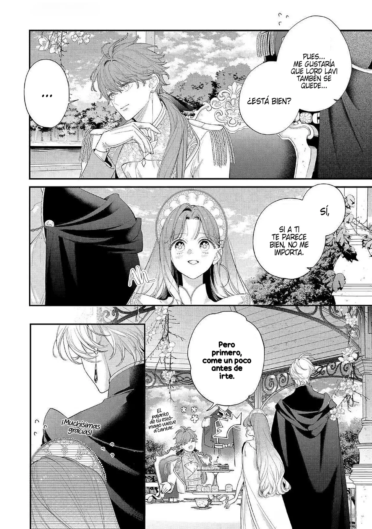 Hana himeru kimi no meteor Capitulo 19: La frontera del viaje estelar página 17