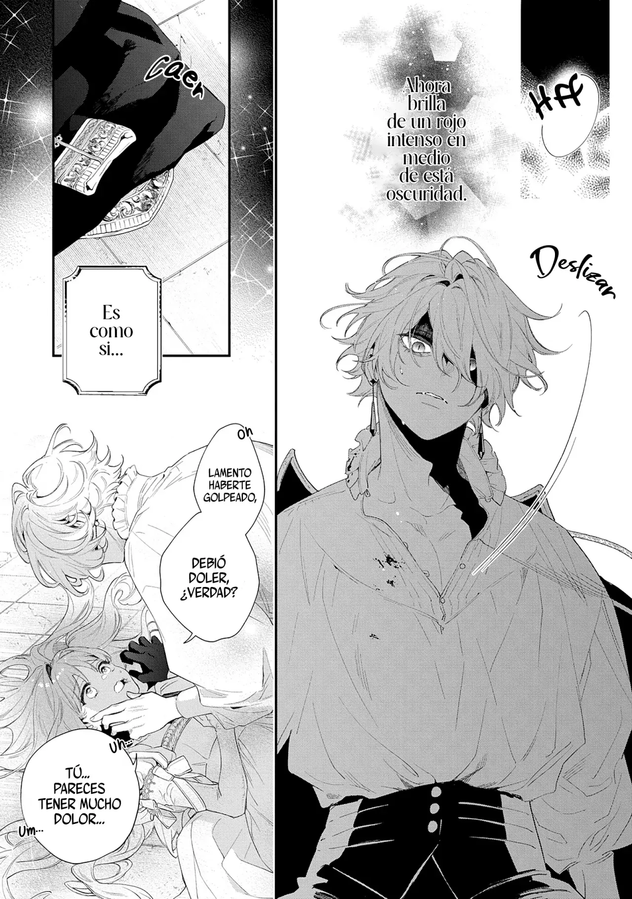 Hana himeru kimi no meteor Capitulo 2: Beso maldito página 22