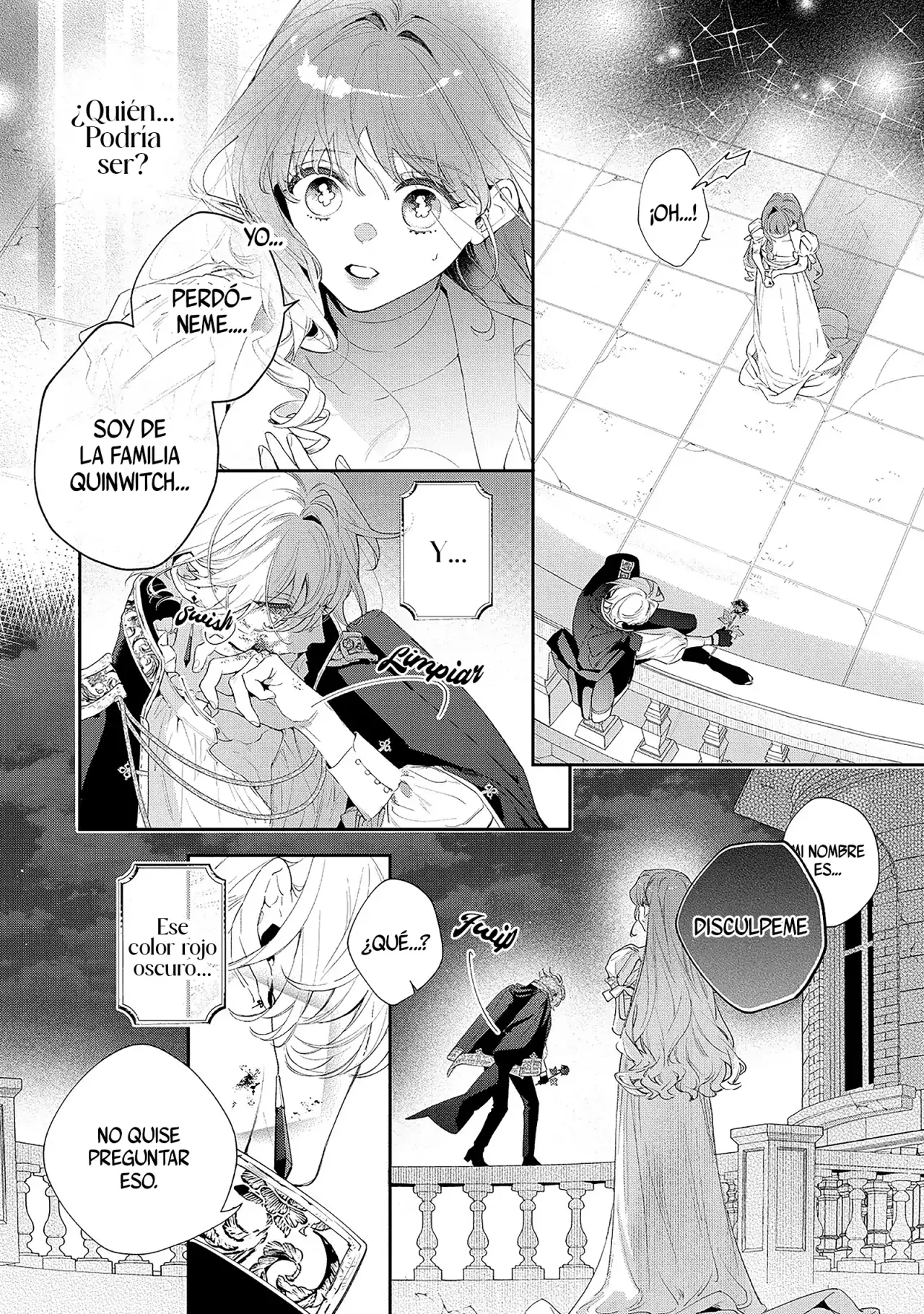 Hana himeru kimi no meteor Capitulo 2: Beso maldito página 4