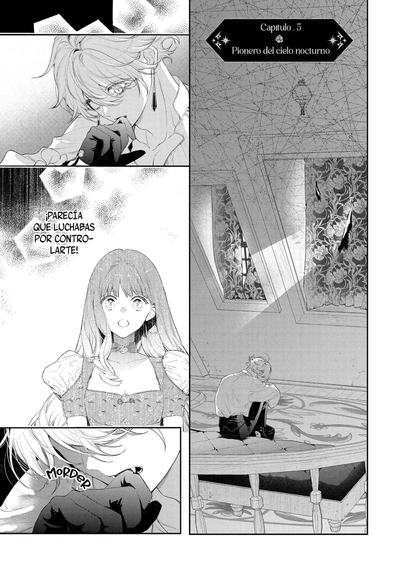 Hana himeru kimi no meteor Capitulo 5: Pionero del cielo nocturno página 3