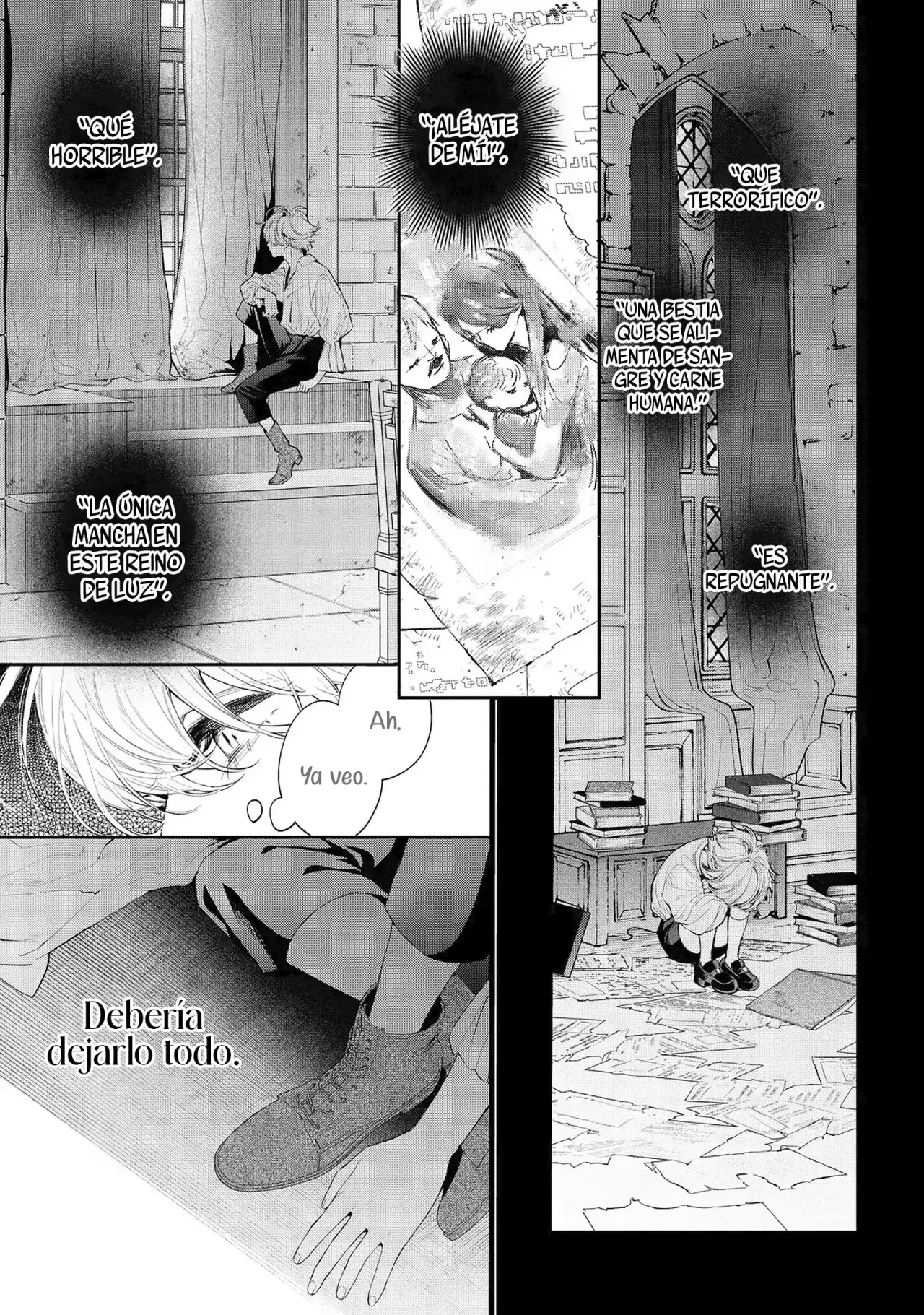 Hana himeru kimi no meteor Capitulo 6: Heridas y cicatrices página 20