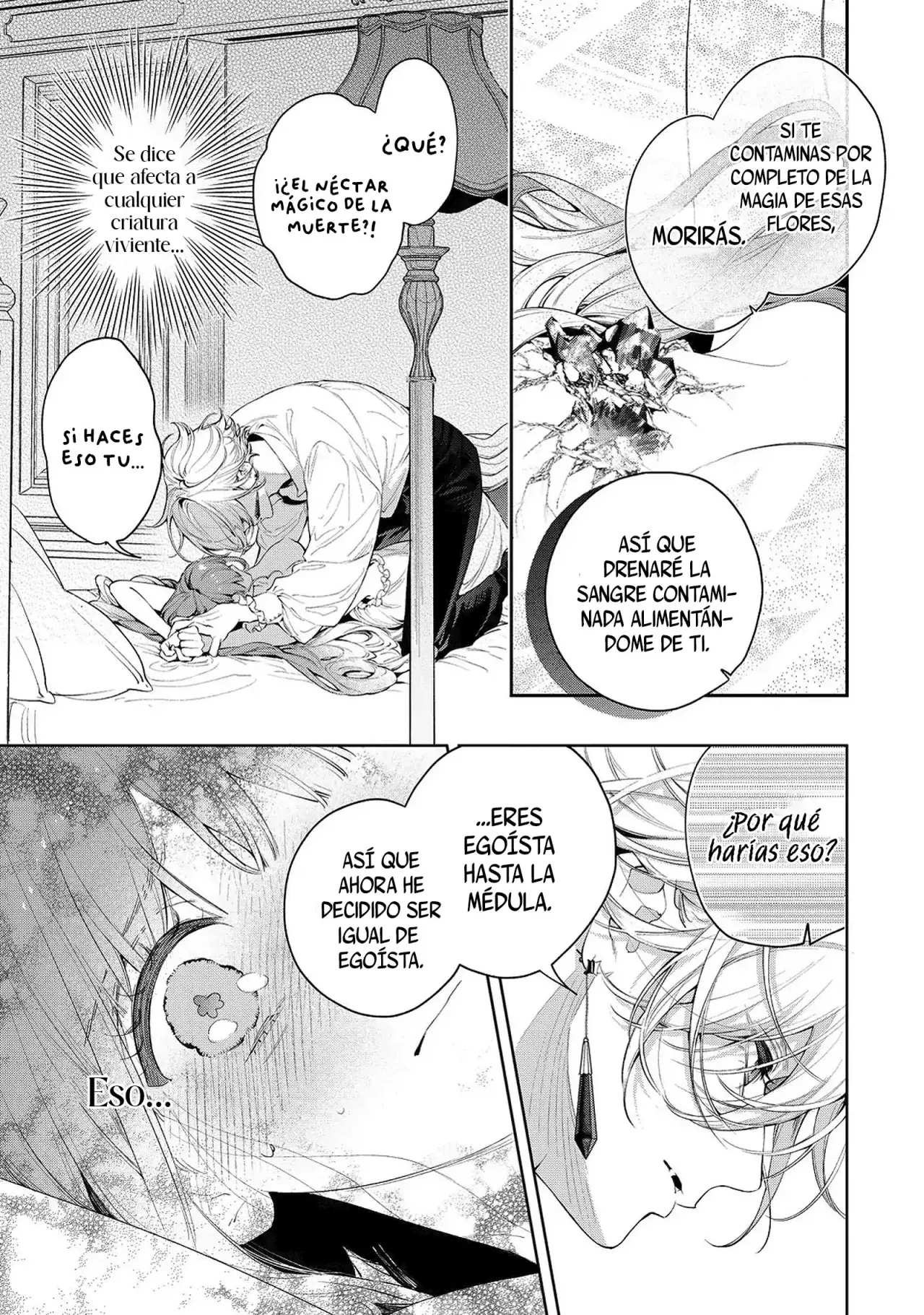 Hana himeru kimi no meteor Capitulo 7: Un corazón eternamente protegido página 19