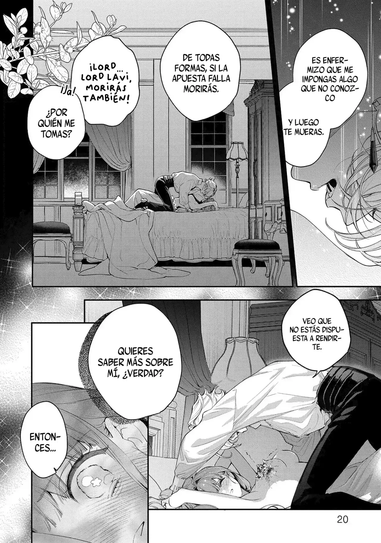 Hana himeru kimi no meteor Capitulo 7: Un corazón eternamente protegido página 22