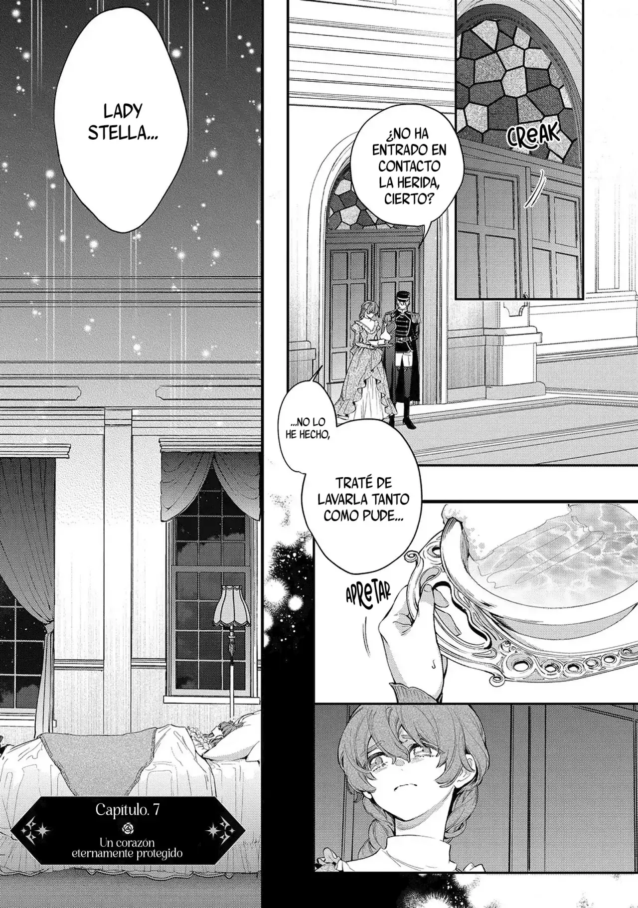 Hana himeru kimi no meteor Capitulo 7: Un corazón eternamente protegido página 5