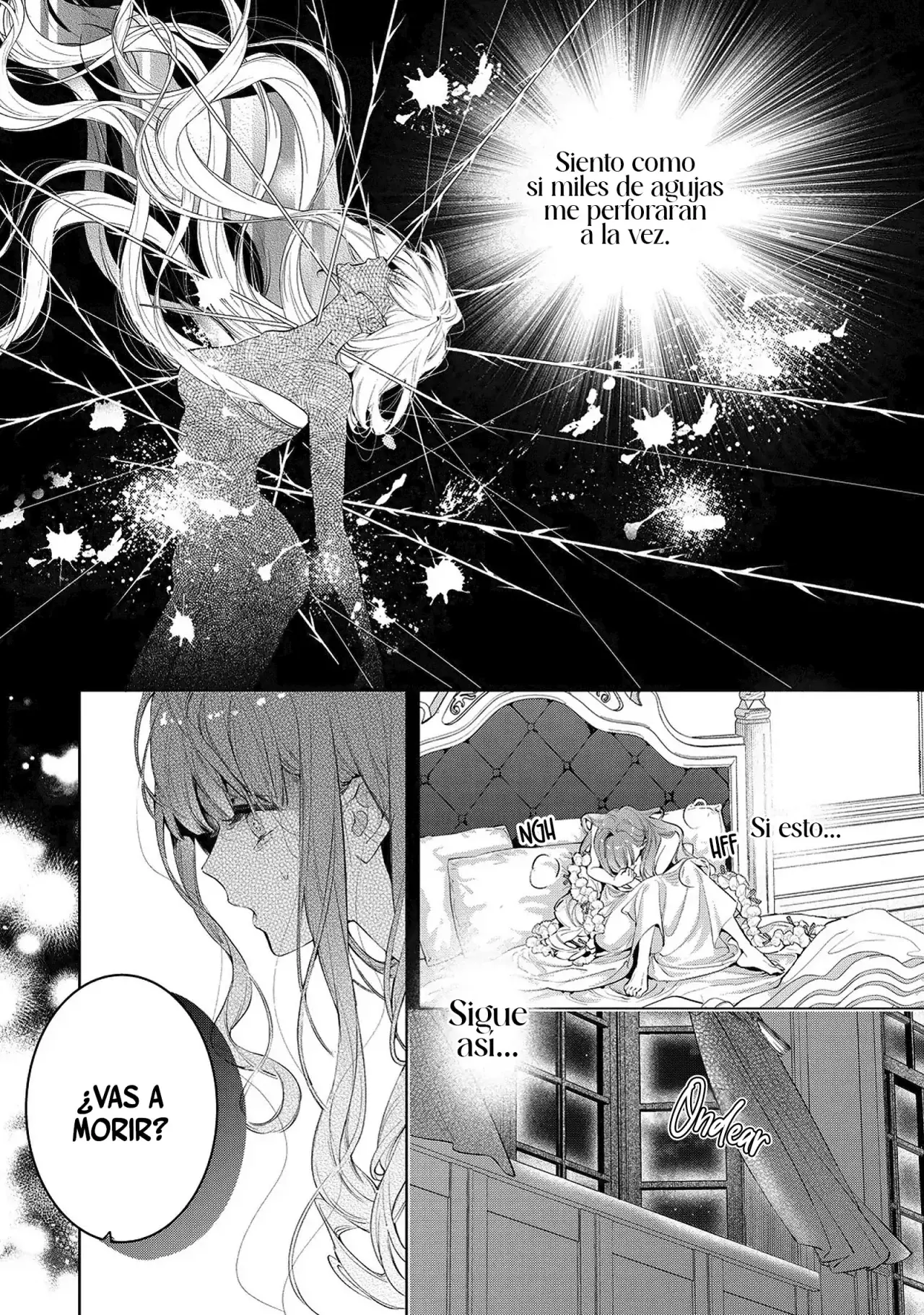 Hana himeru kimi no meteor Capitulo 7: Un corazón eternamente protegido página 9