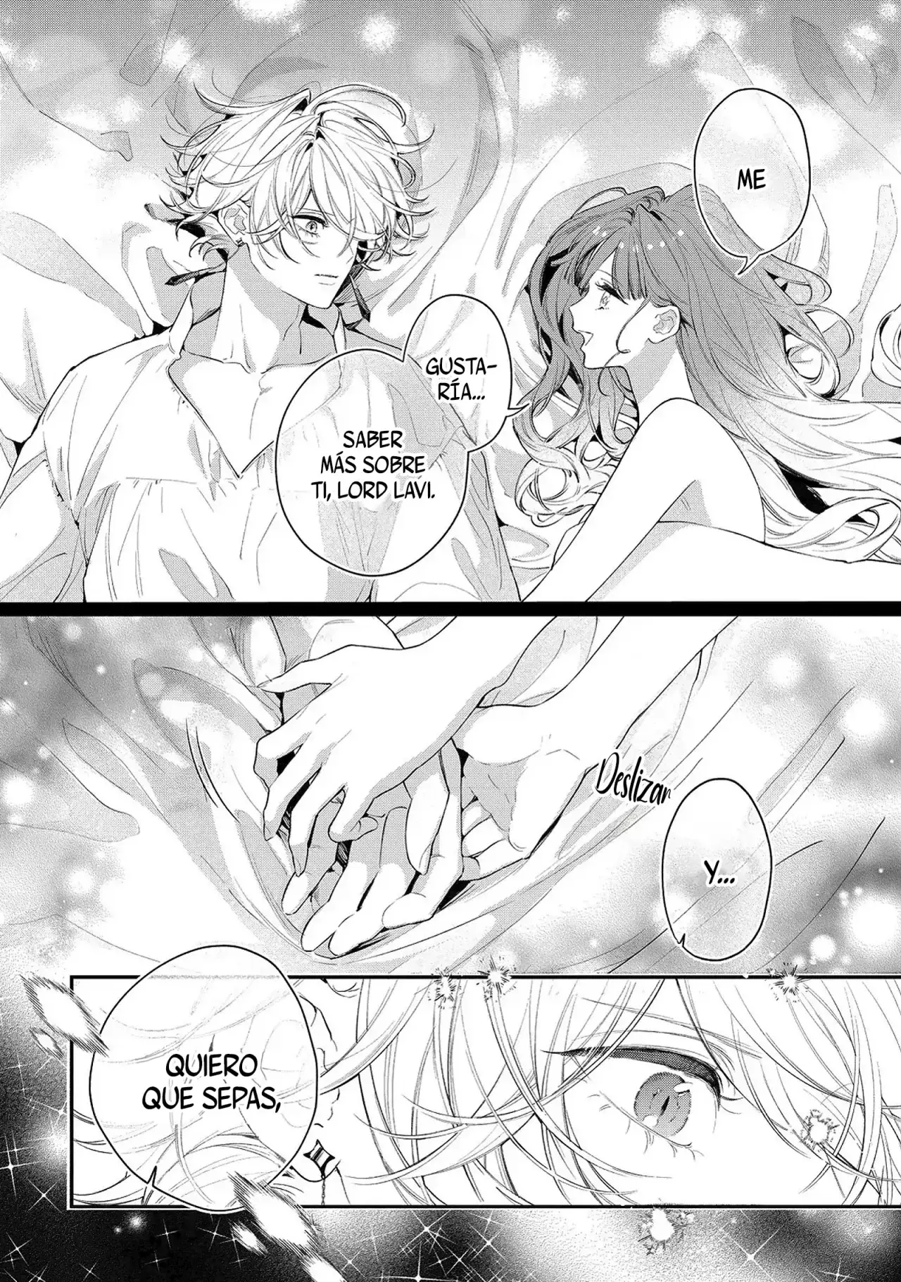 Hana himeru kimi no meteor Capitulo 8: Levanta el telón de la noche página 22