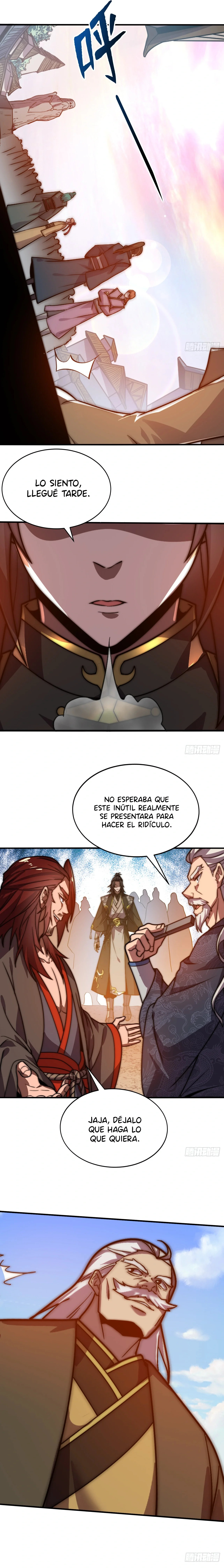 Me Vuelvo más Fuerte con solo Acostarme, Mientras mis Discípulas Cultivan Capitulo 1: La chica inútil llegó inmediatamente para convertirse en discípula página 7