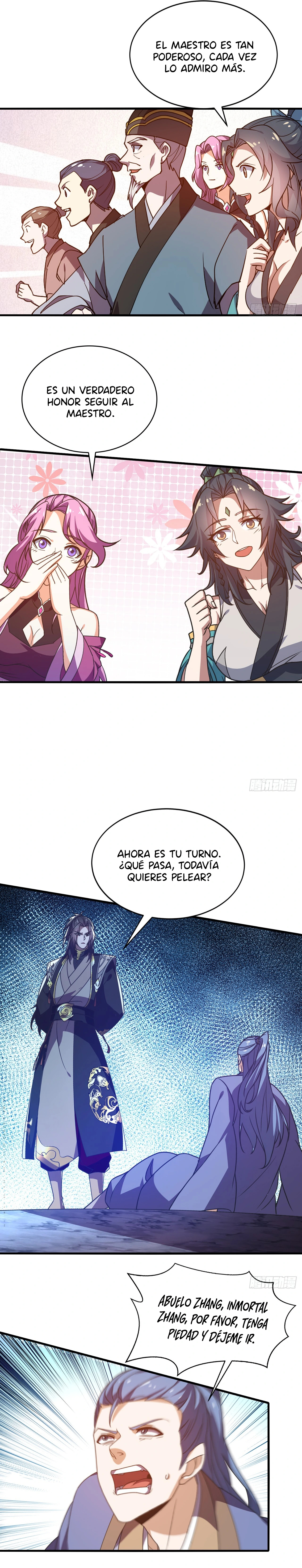 Me Vuelvo más Fuerte con solo Acostarme, Mientras mis Discípulas Cultivan Capitulo 12 página 10