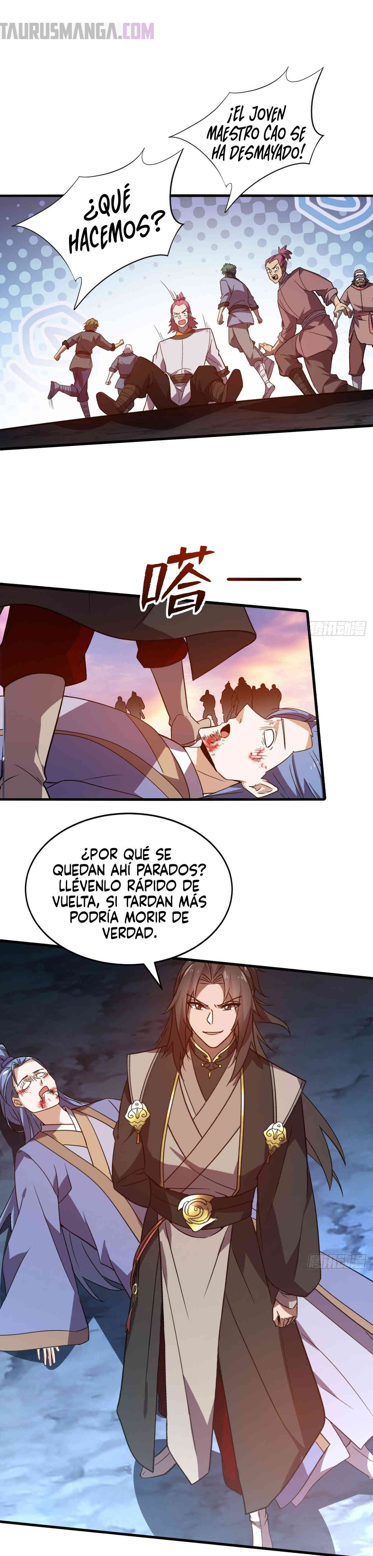 Me Vuelvo más Fuerte con solo Acostarme, Mientras mis Discípulas Cultivan Capitulo 13 página 4