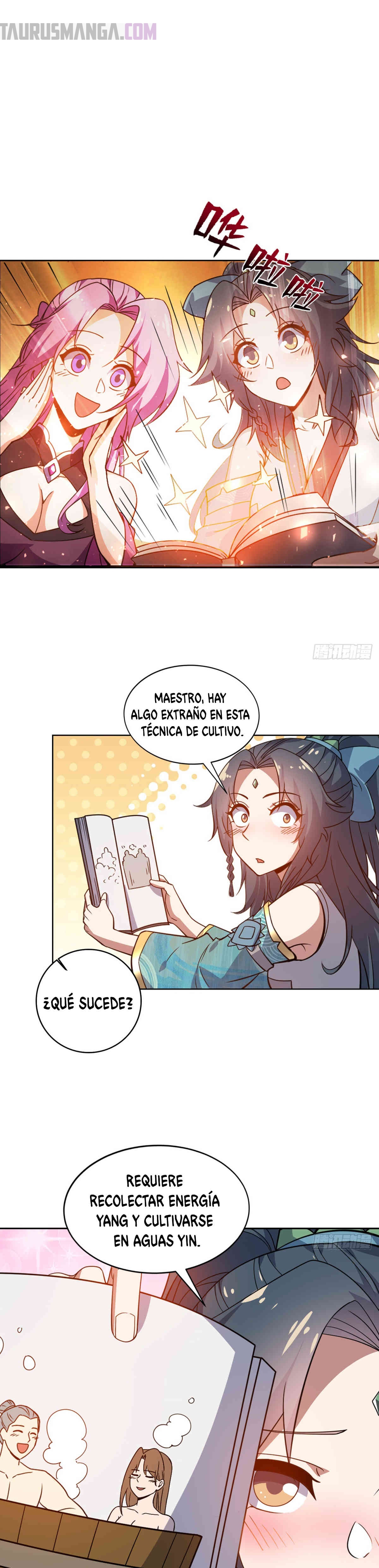Me Vuelvo más Fuerte con solo Acostarme, Mientras mis Discípulas Cultivan Capitulo 17 página 4