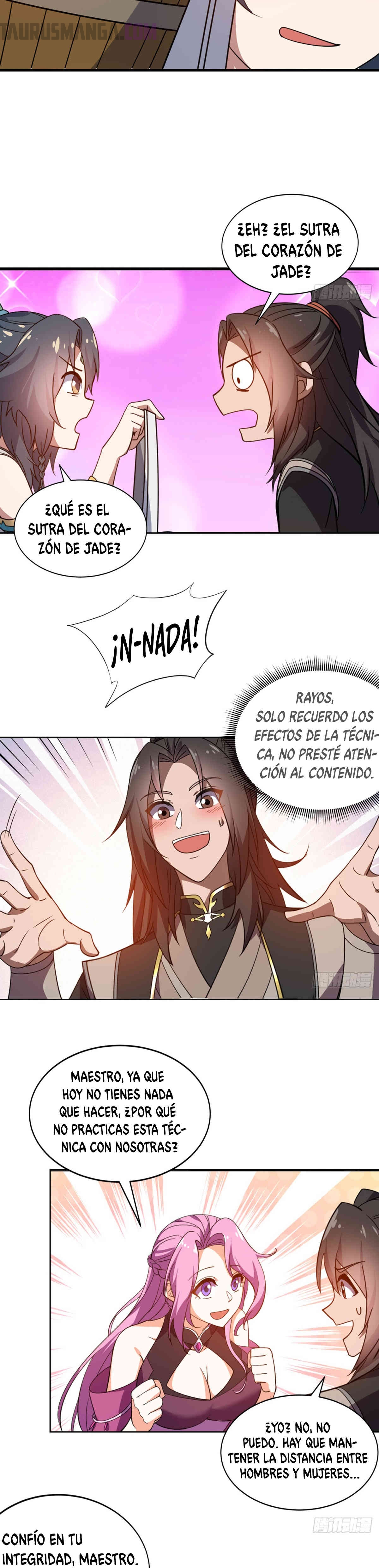 Me Vuelvo más Fuerte con solo Acostarme, Mientras mis Discípulas Cultivan Capitulo 17 página 5