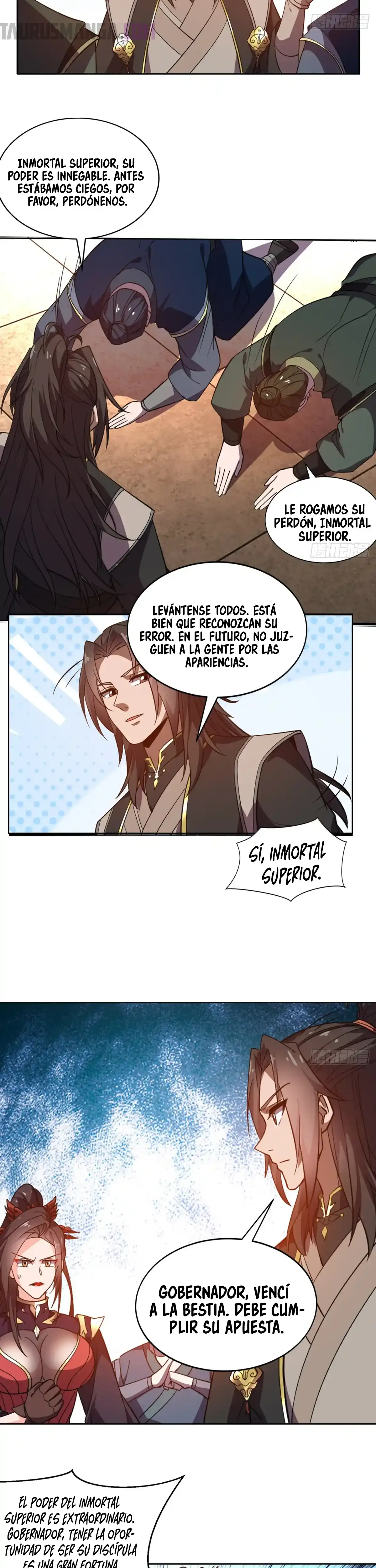 Me Vuelvo más Fuerte con solo Acostarme, Mientras mis Discípulas Cultivan Capitulo 19 página 6