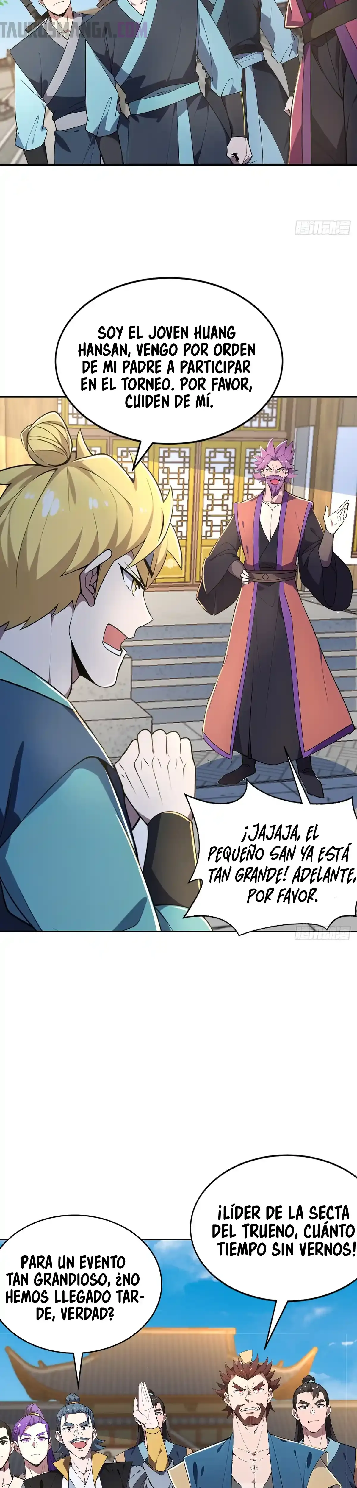 Me Vuelvo más Fuerte con solo Acostarme, Mientras mis Discípulas Cultivan Capitulo 20 página 5