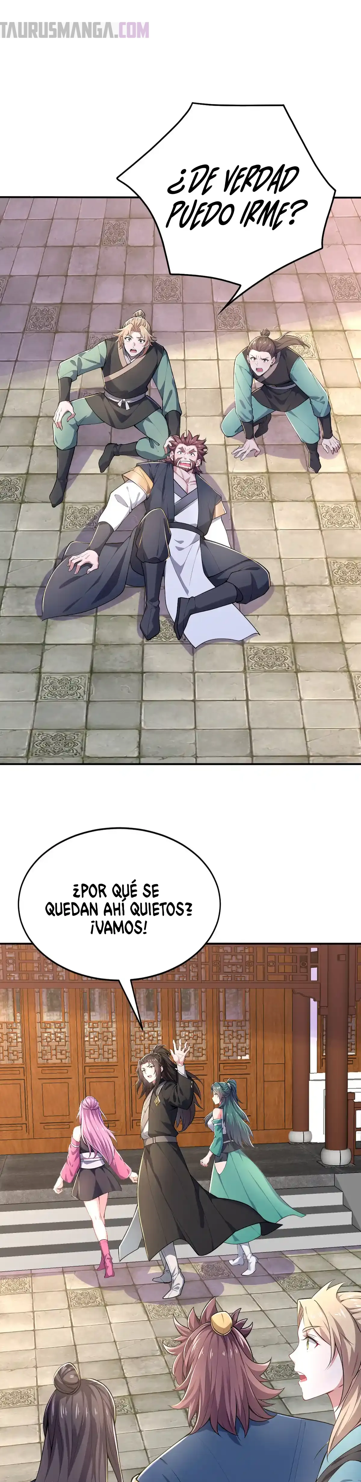 Me Vuelvo más Fuerte con solo Acostarme, Mientras mis Discípulas Cultivan Capitulo 28 página 5