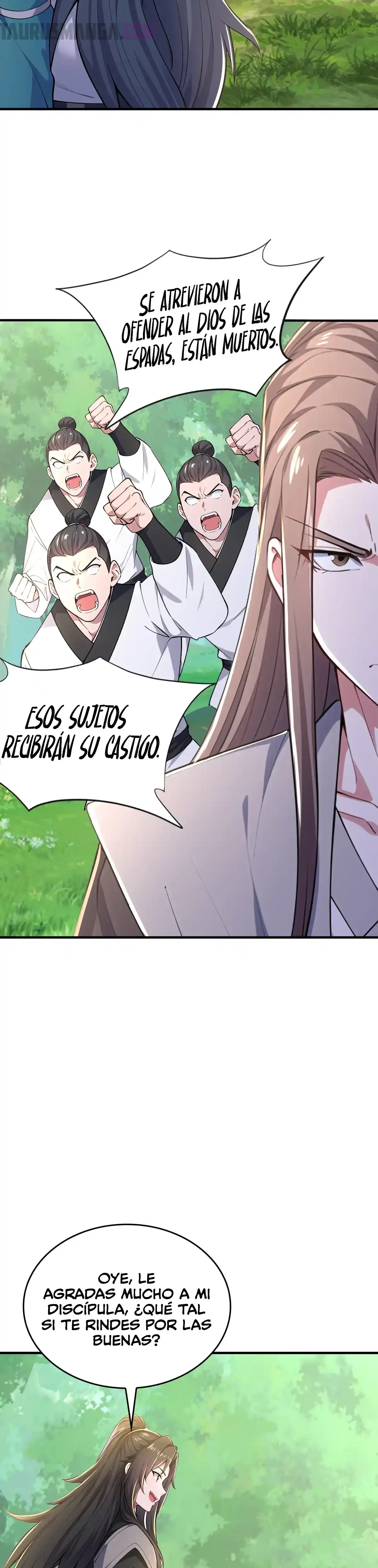 Me Vuelvo más Fuerte con solo Acostarme, Mientras mis Discípulas Cultivan Capitulo 34 página 7