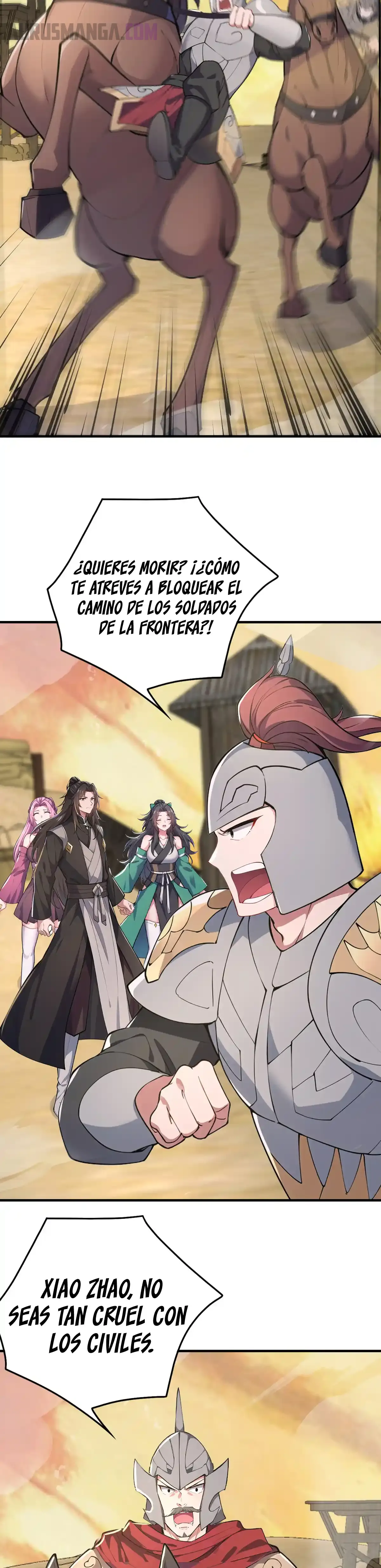 Me Vuelvo más Fuerte con solo Acostarme, Mientras mis Discípulas Cultivan Capitulo 35 página 5