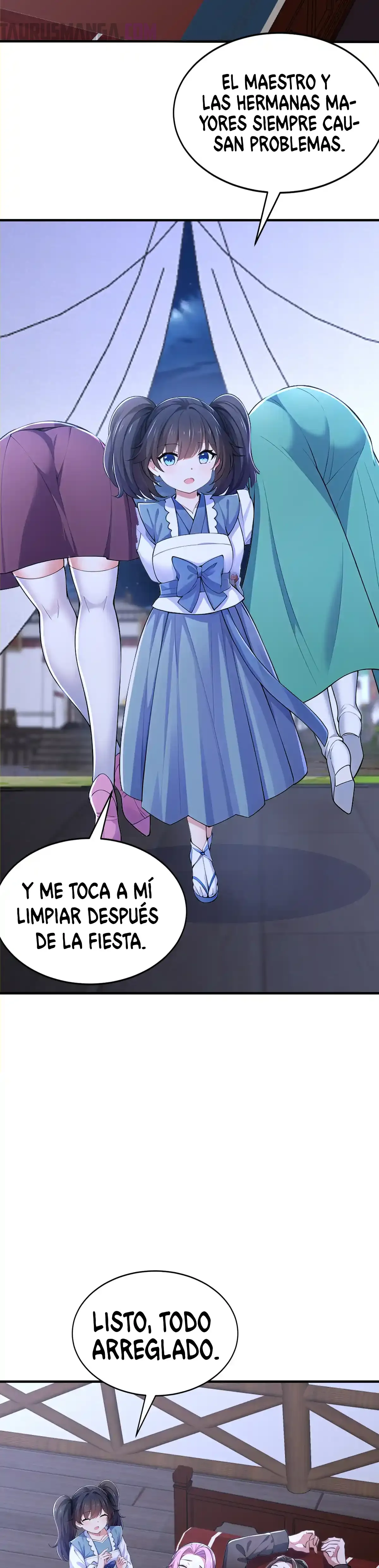 Me Vuelvo más Fuerte con solo Acostarme, Mientras mis Discípulas Cultivan Capitulo 36 página 11