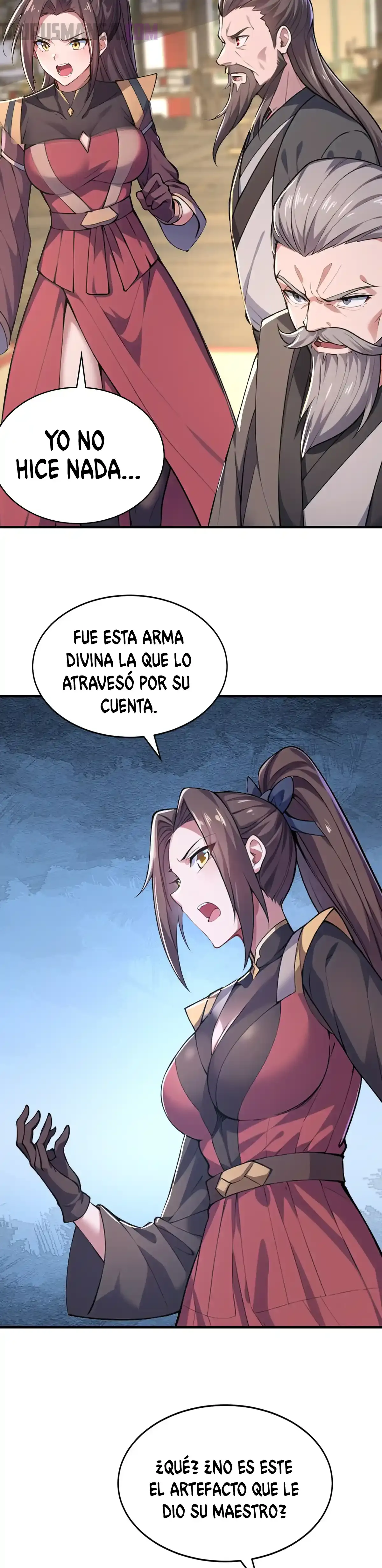 Me Vuelvo más Fuerte con solo Acostarme, Mientras mis Discípulas Cultivan Capitulo 41 página 14