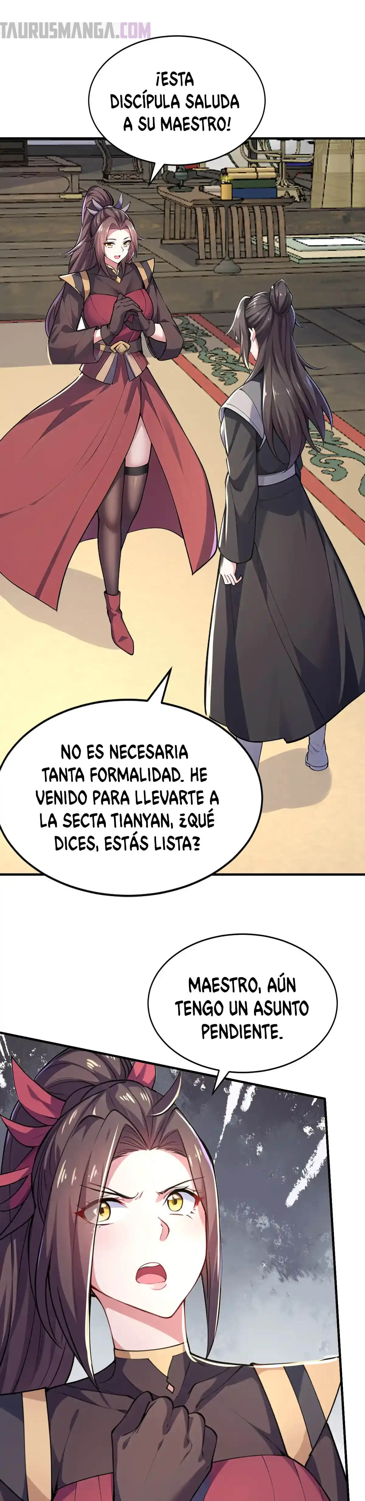 Me Vuelvo más Fuerte con solo Acostarme, Mientras mis Discípulas Cultivan Capitulo 41 página 17