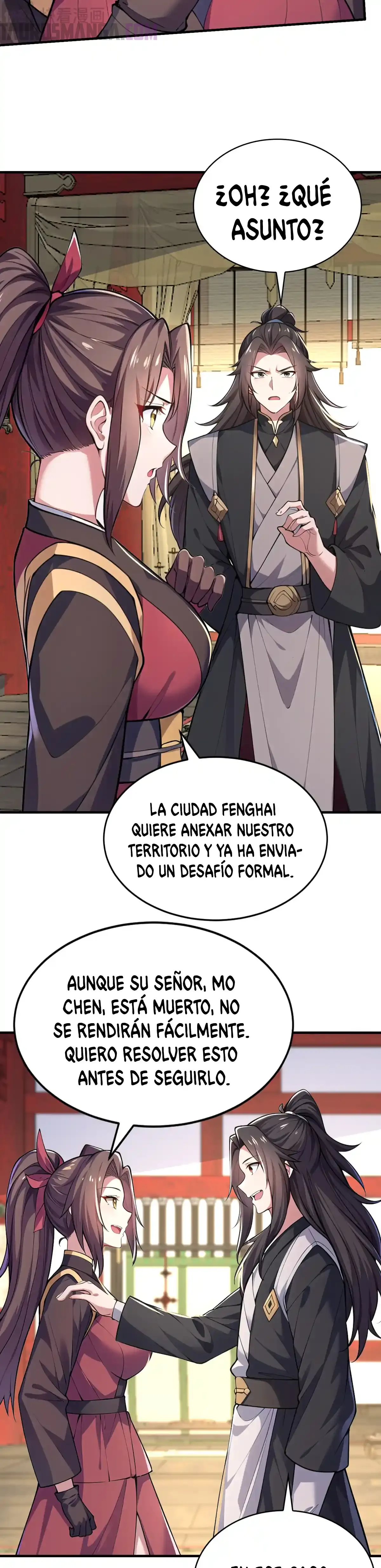 Me Vuelvo más Fuerte con solo Acostarme, Mientras mis Discípulas Cultivan Capitulo 41 página 18