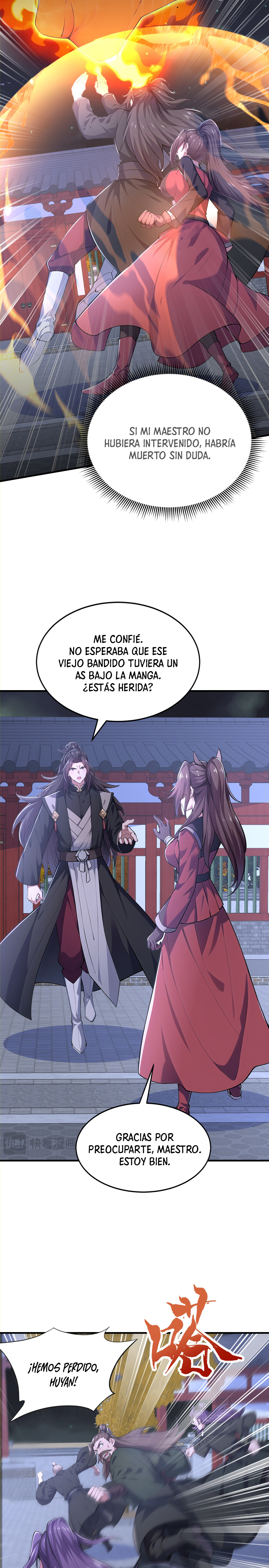 Me Vuelvo más Fuerte con solo Acostarme, Mientras mis Discípulas Cultivan Capitulo 43 página 8