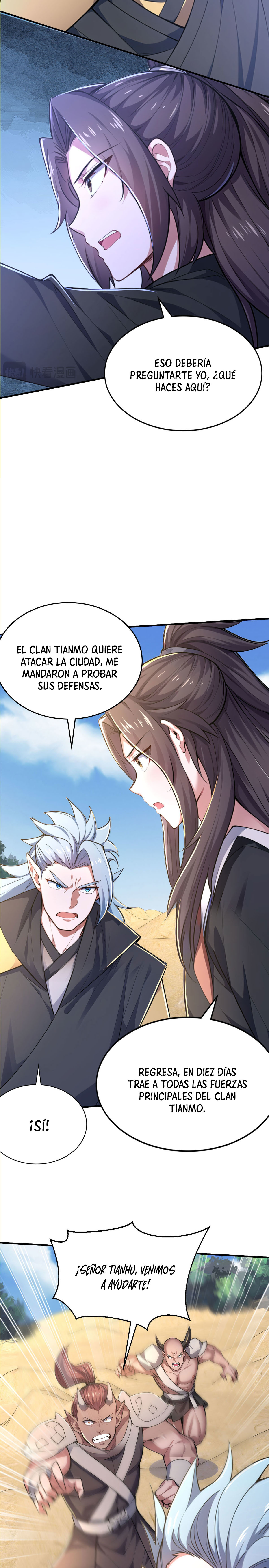 Me Vuelvo más Fuerte con solo Acostarme, Mientras mis Discípulas Cultivan Capitulo 52 página 12