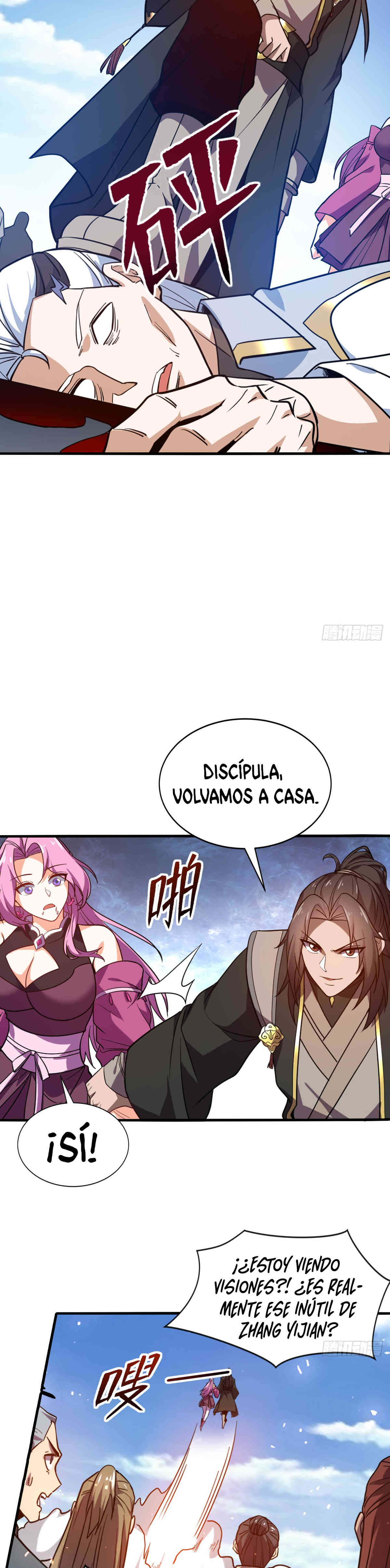 Me Vuelvo más Fuerte con solo Acostarme, Mientras mis Discípulas Cultivan Capitulo 6: Regalo de Bienvenida página 11