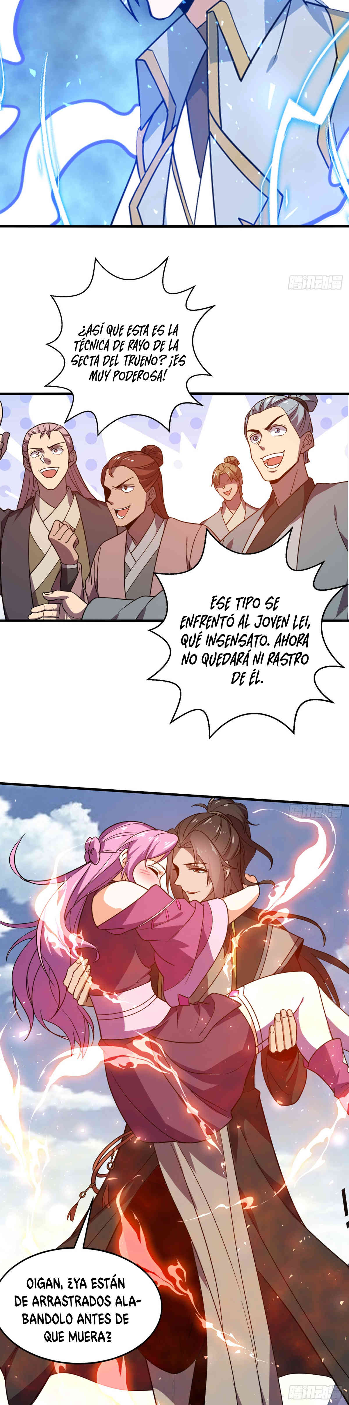 Me Vuelvo más Fuerte con solo Acostarme, Mientras mis Discípulas Cultivan Capitulo 6: Regalo de Bienvenida página 6