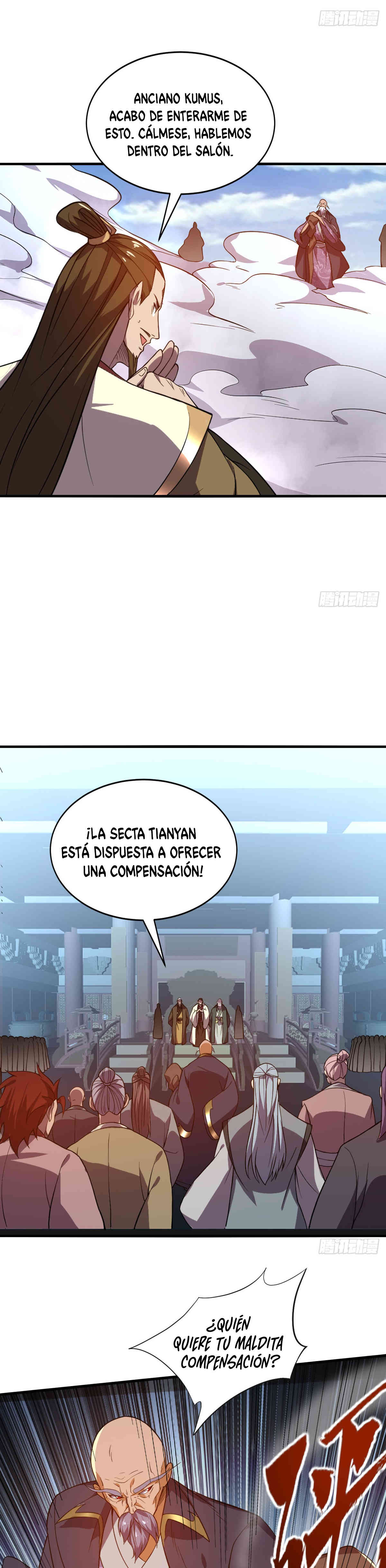 Me Vuelvo más Fuerte con solo Acostarme, Mientras mis Discípulas Cultivan Capitulo 7: Buscar Venganza página 8
