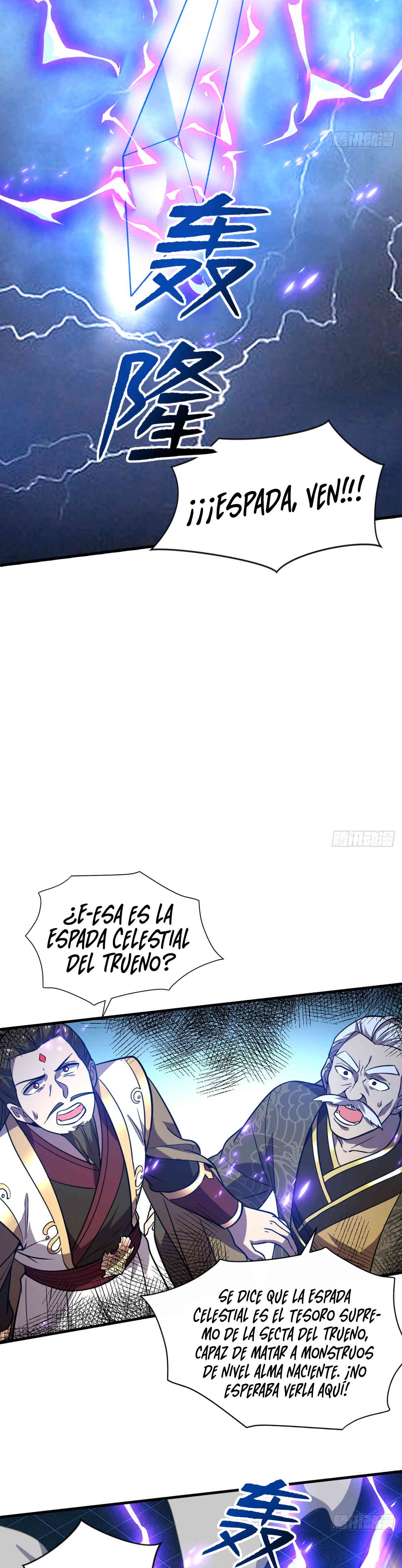Me Vuelvo más Fuerte con solo Acostarme, Mientras mis Discípulas Cultivan Capitulo 8: ¿El Tesoro Supremo de la Secta del Trueno? página 18