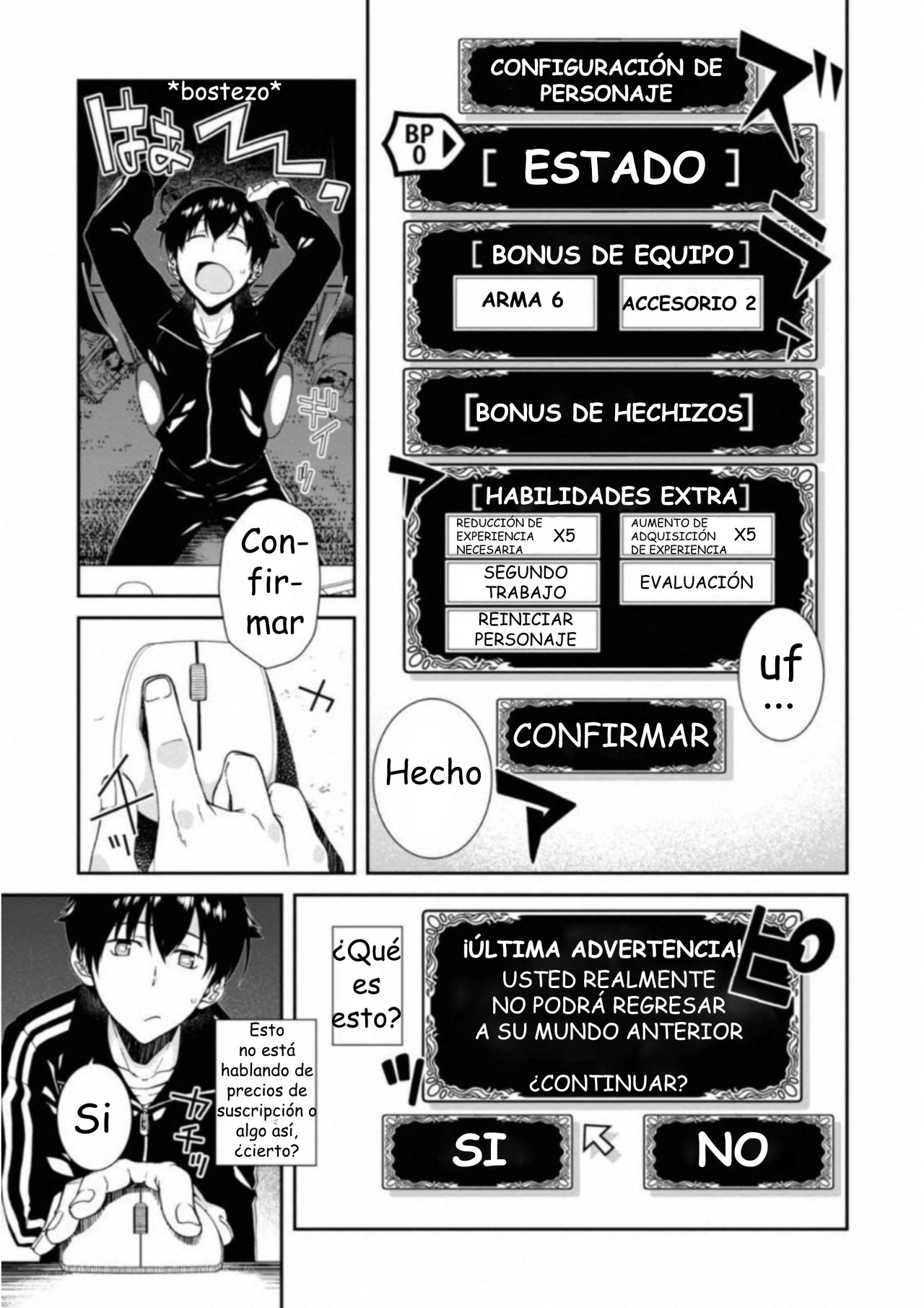 Isekai Meikyuu de Dorei Harem wo Capitulo 0: Prólogo página 10