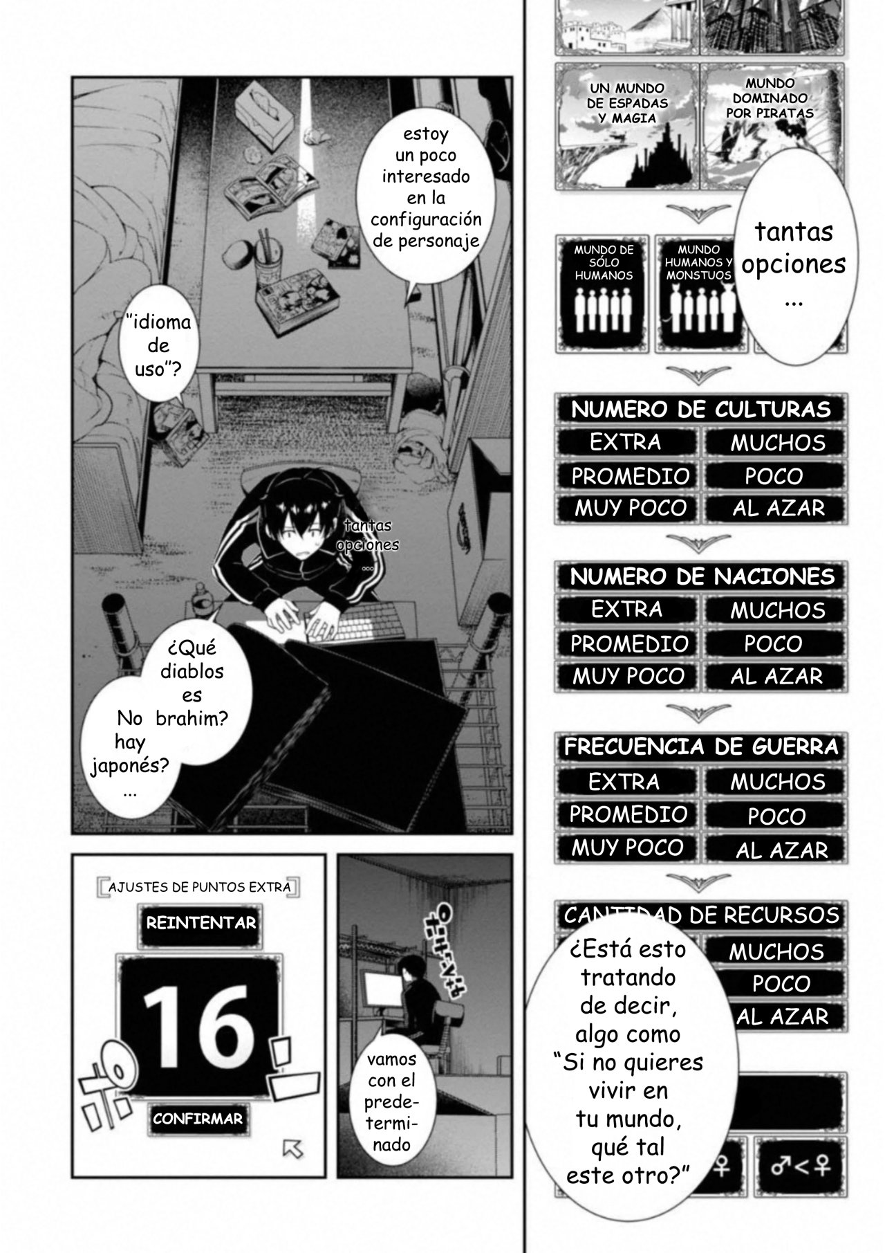 Isekai Meikyuu de Dorei Harem wo Capitulo 0: Prólogo página 5