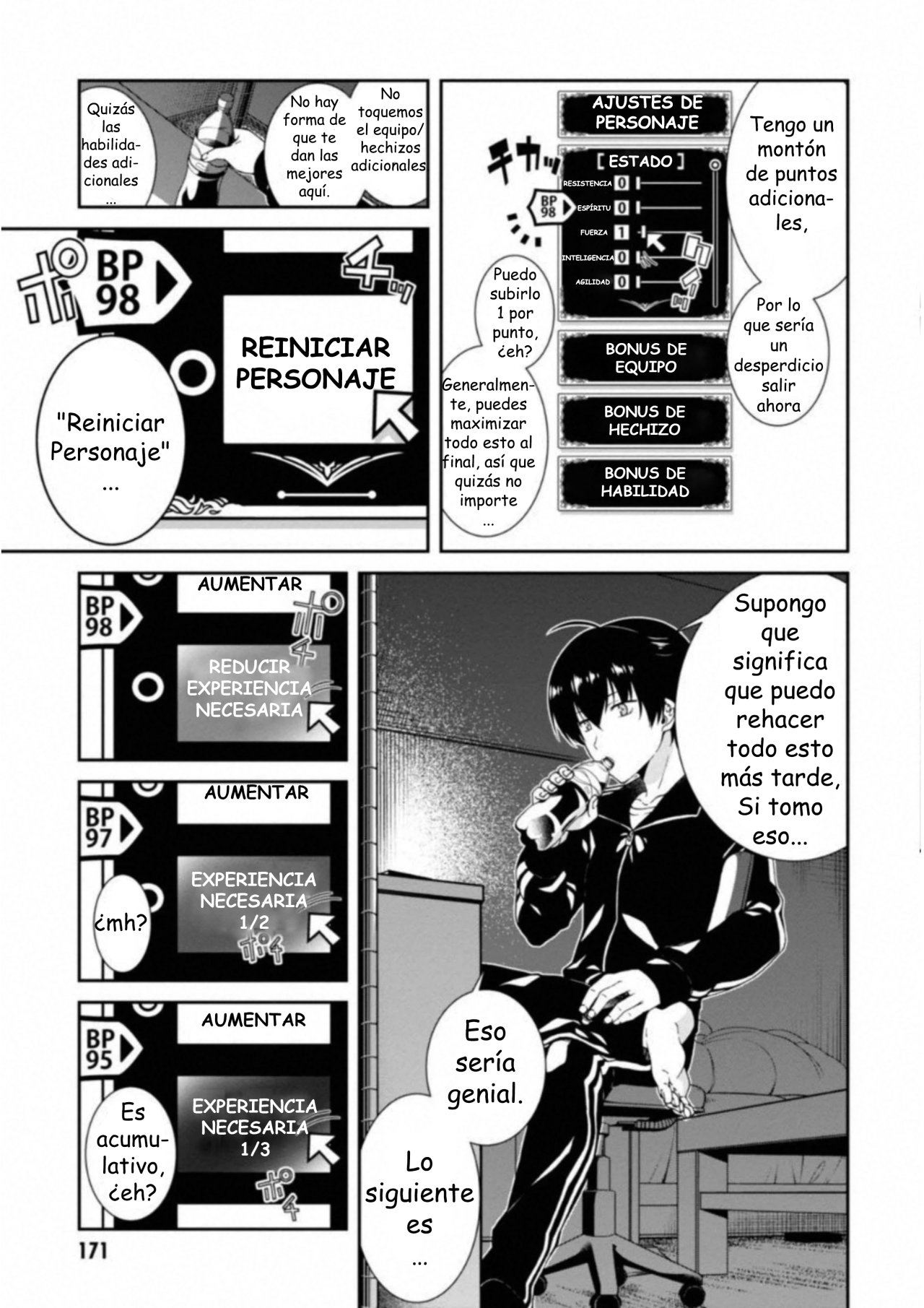 Isekai Meikyuu de Dorei Harem wo Capitulo 0: Prólogo página 8