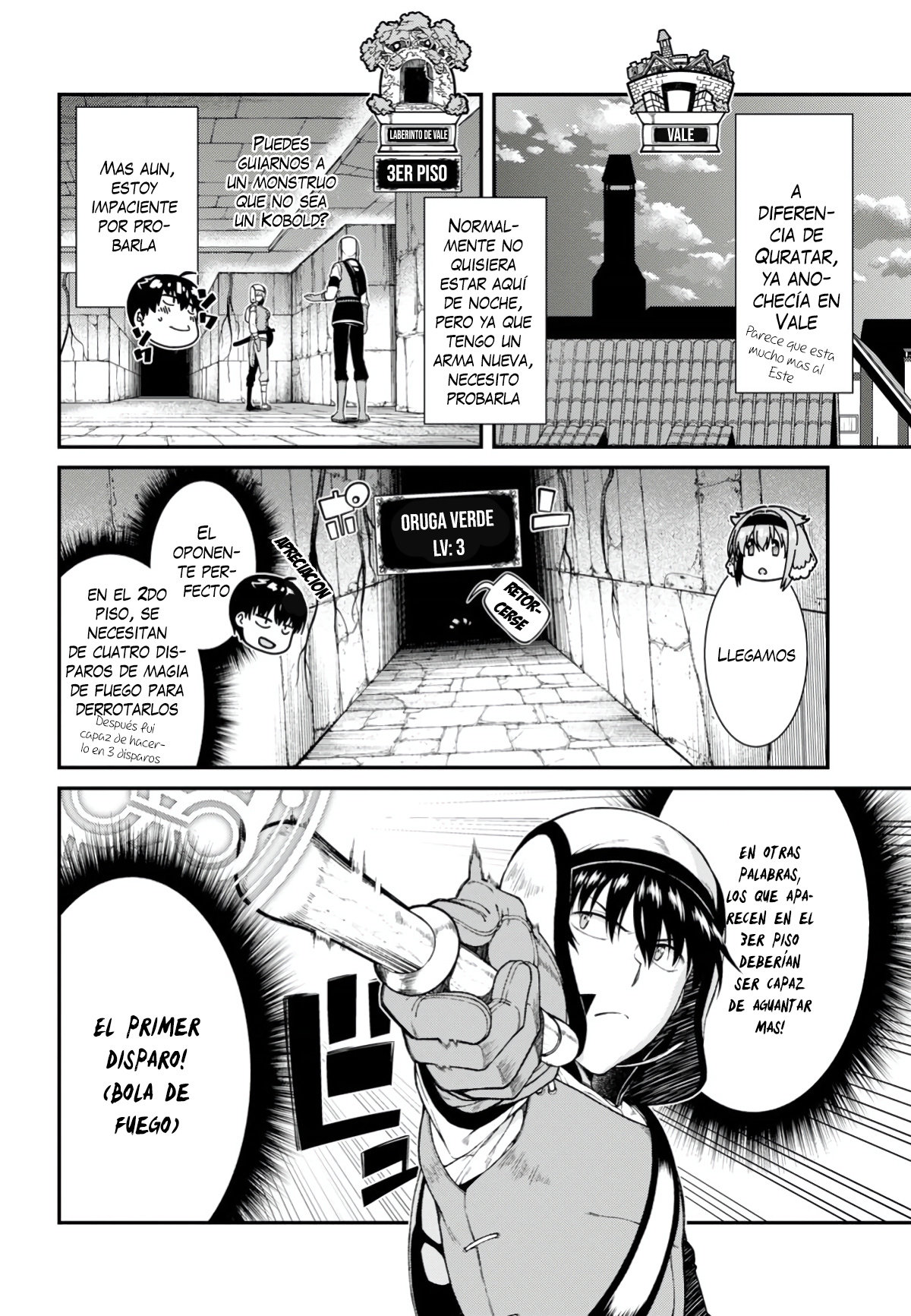Isekai Meikyuu de Dorei Harem wo Capitulo 11.3 página 8