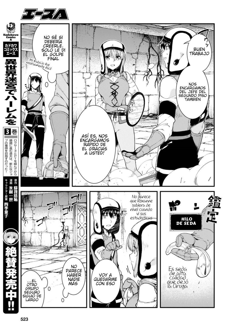 Isekai Meikyuu de Dorei Harem wo Capitulo 11 página 10