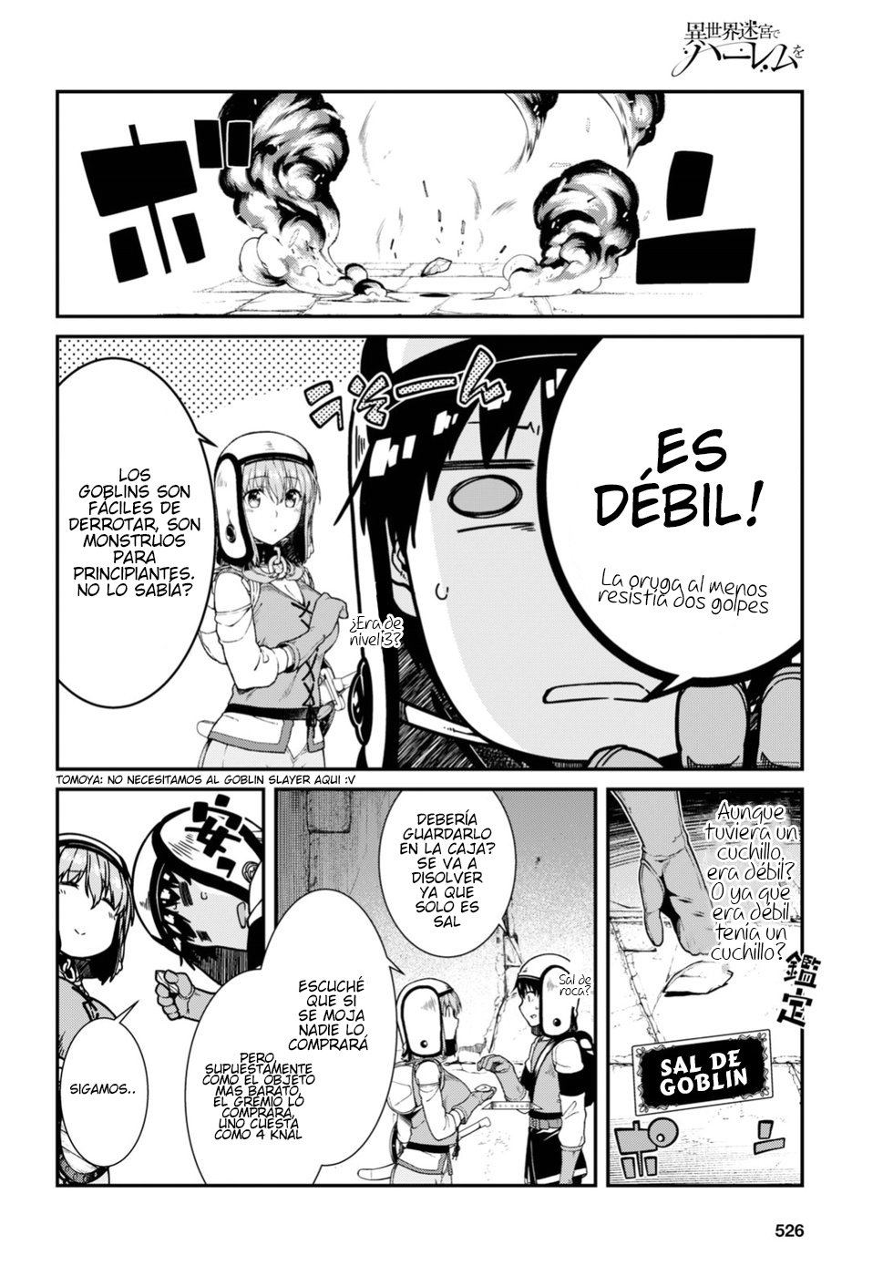 Isekai Meikyuu de Dorei Harem wo Capitulo 11 página 13