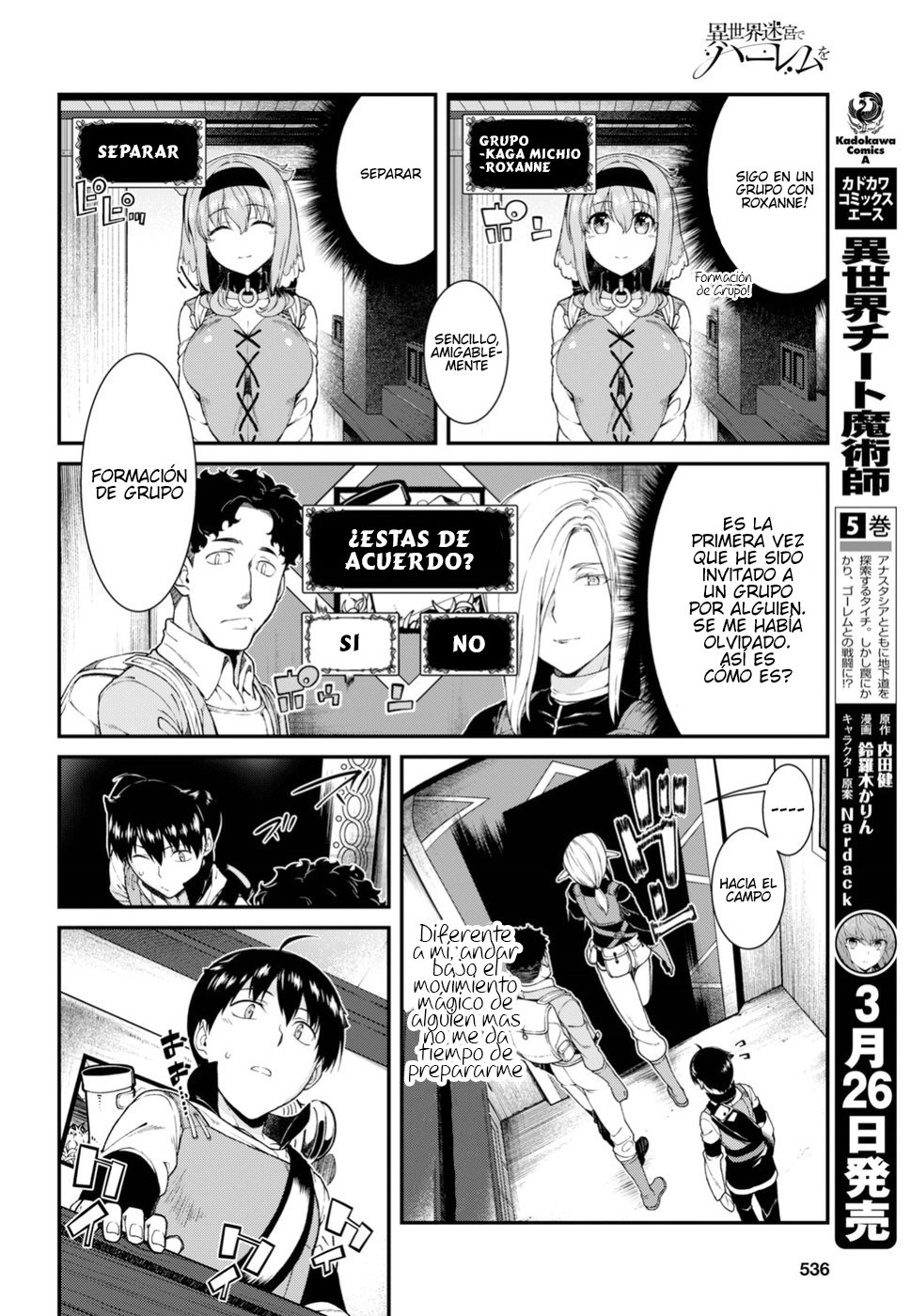 Isekai Meikyuu de Dorei Harem wo Capitulo 11 página 23