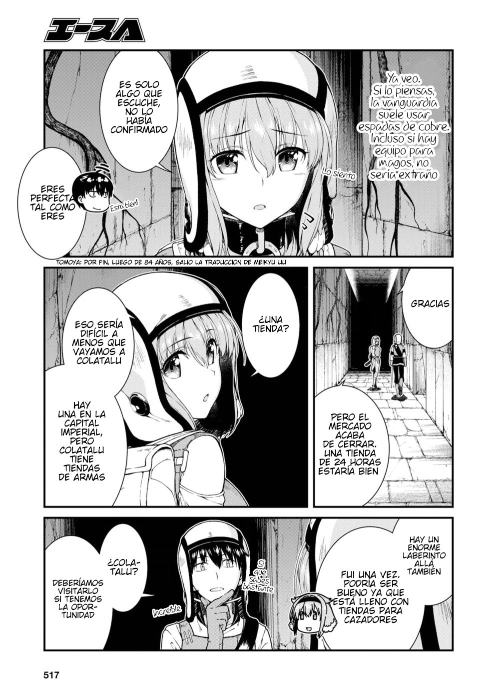 Isekai Meikyuu de Dorei Harem wo Capitulo 11 página 4