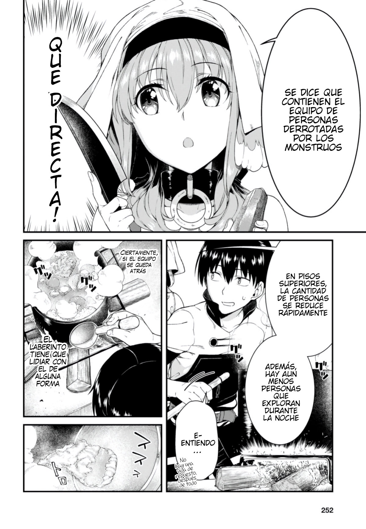 Isekai Meikyuu de Dorei Harem wo Capitulo 12.2 página 5