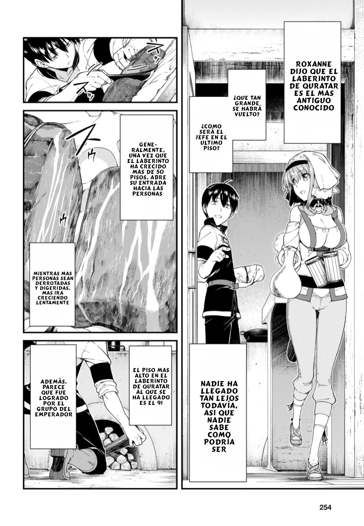 Isekai Meikyuu de Dorei Harem wo Capitulo 12.2 página 7