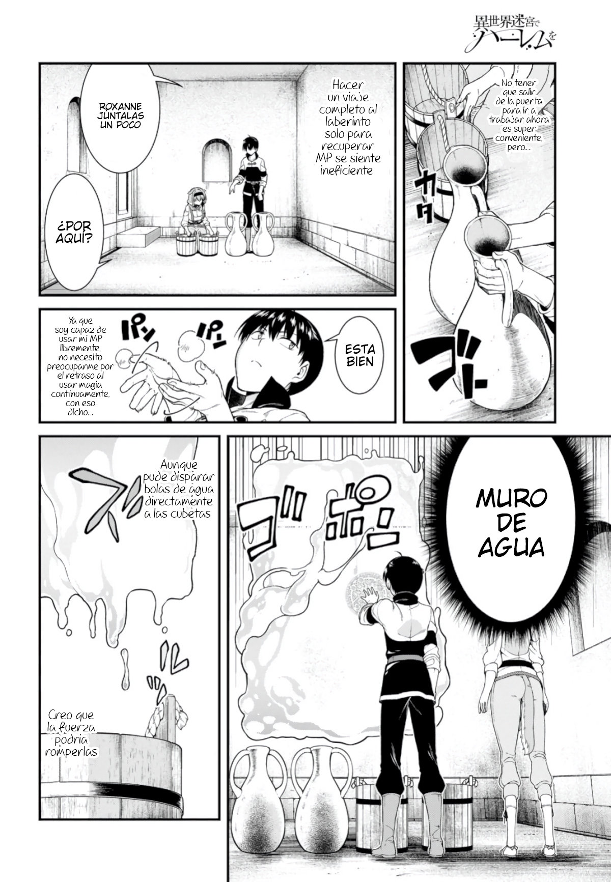 Isekai Meikyuu de Dorei Harem wo Capitulo 12 página 16