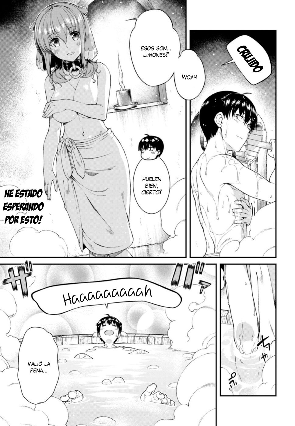 Isekai Meikyuu de Dorei Harem wo Capitulo 13.2 página 16