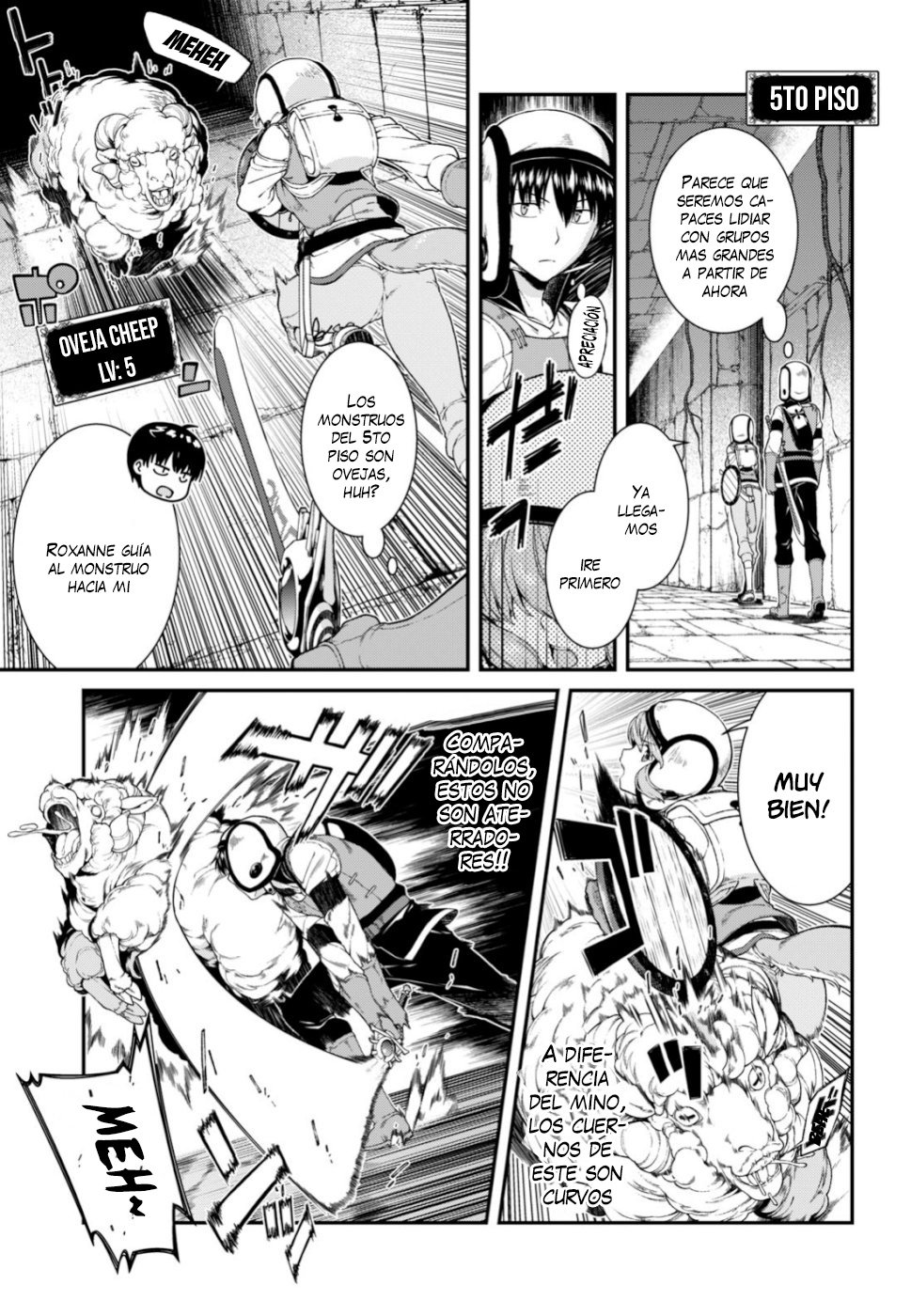 Isekai Meikyuu de Dorei Harem wo Capitulo 13.2 página 4