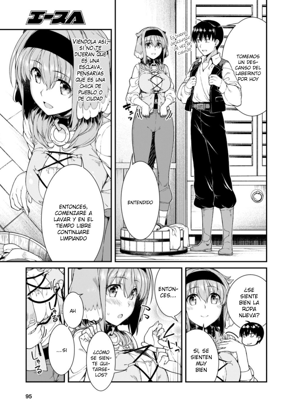 Isekai Meikyuu de Dorei Harem wo Capitulo 13 página 10